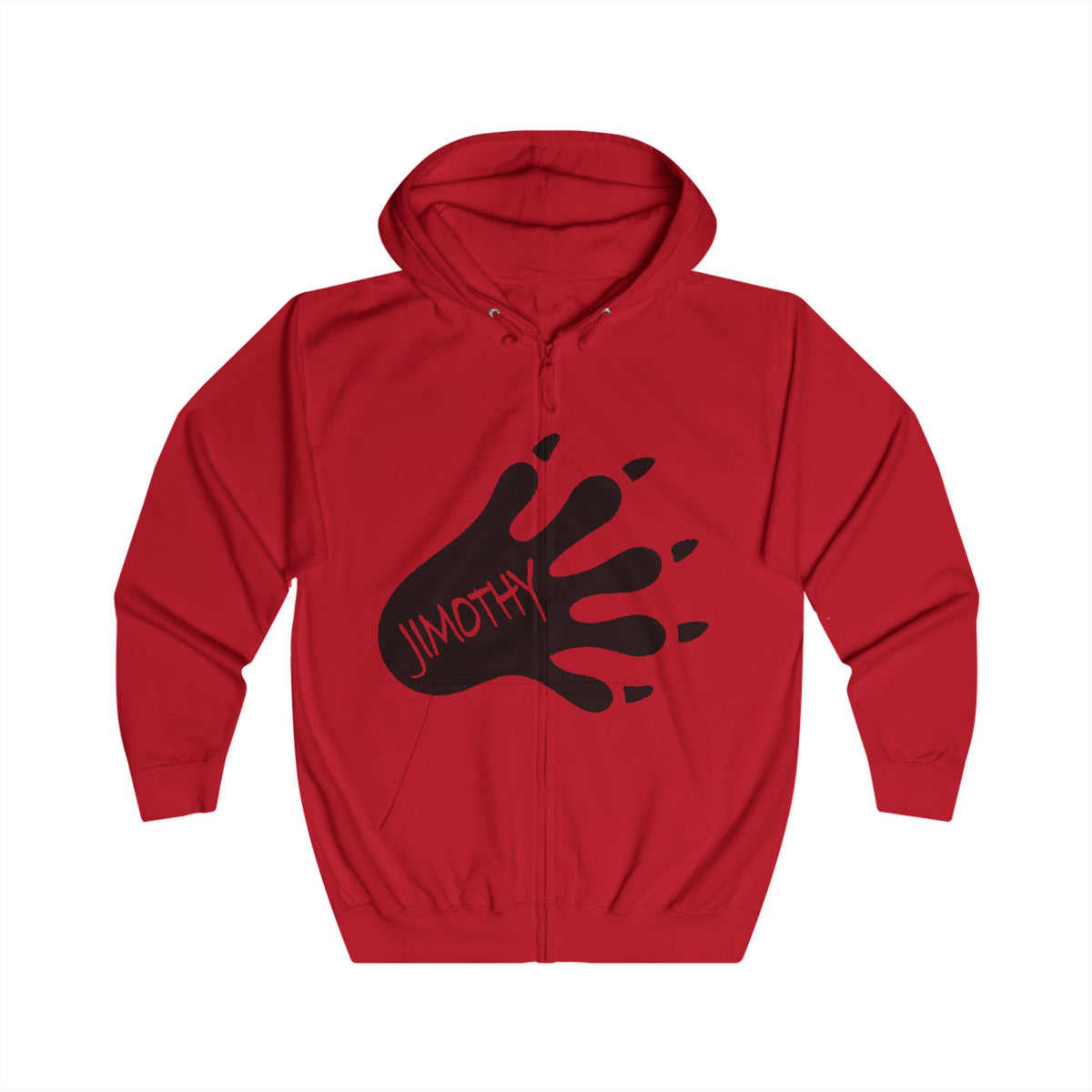 Racoon Out Looking for Trash. Unisex Full Zip Hoodie