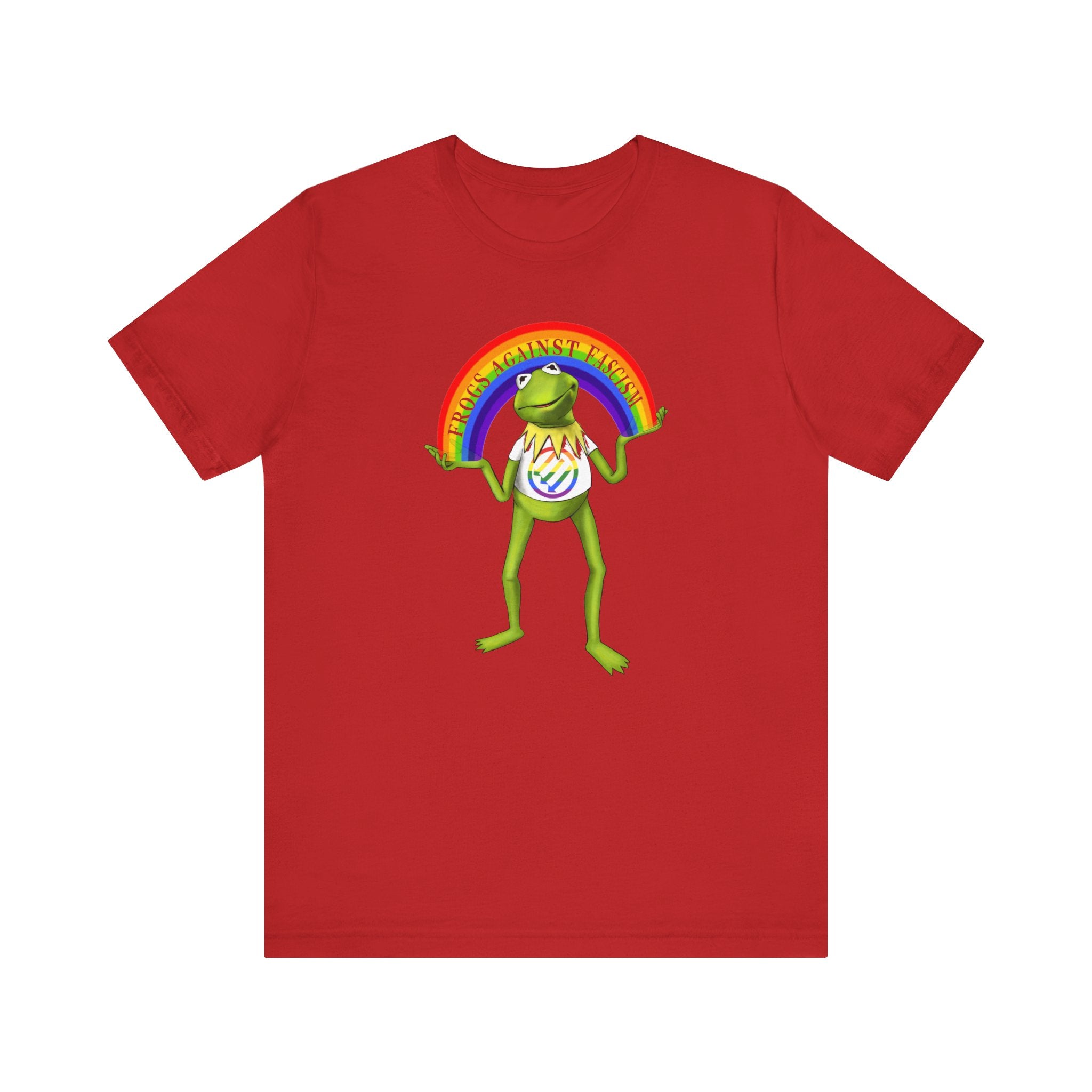 Frog Rainbow Resist | Unisex Jersey Short Sleeve Tee