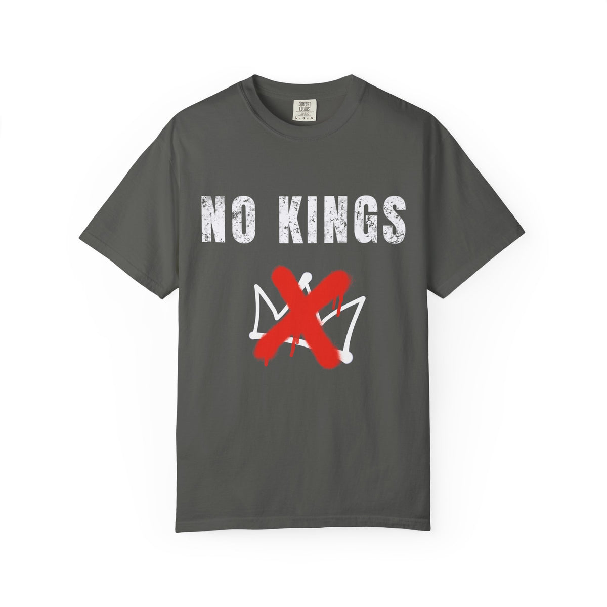 No Kings | Graffiti Text Unisex T-Shirt