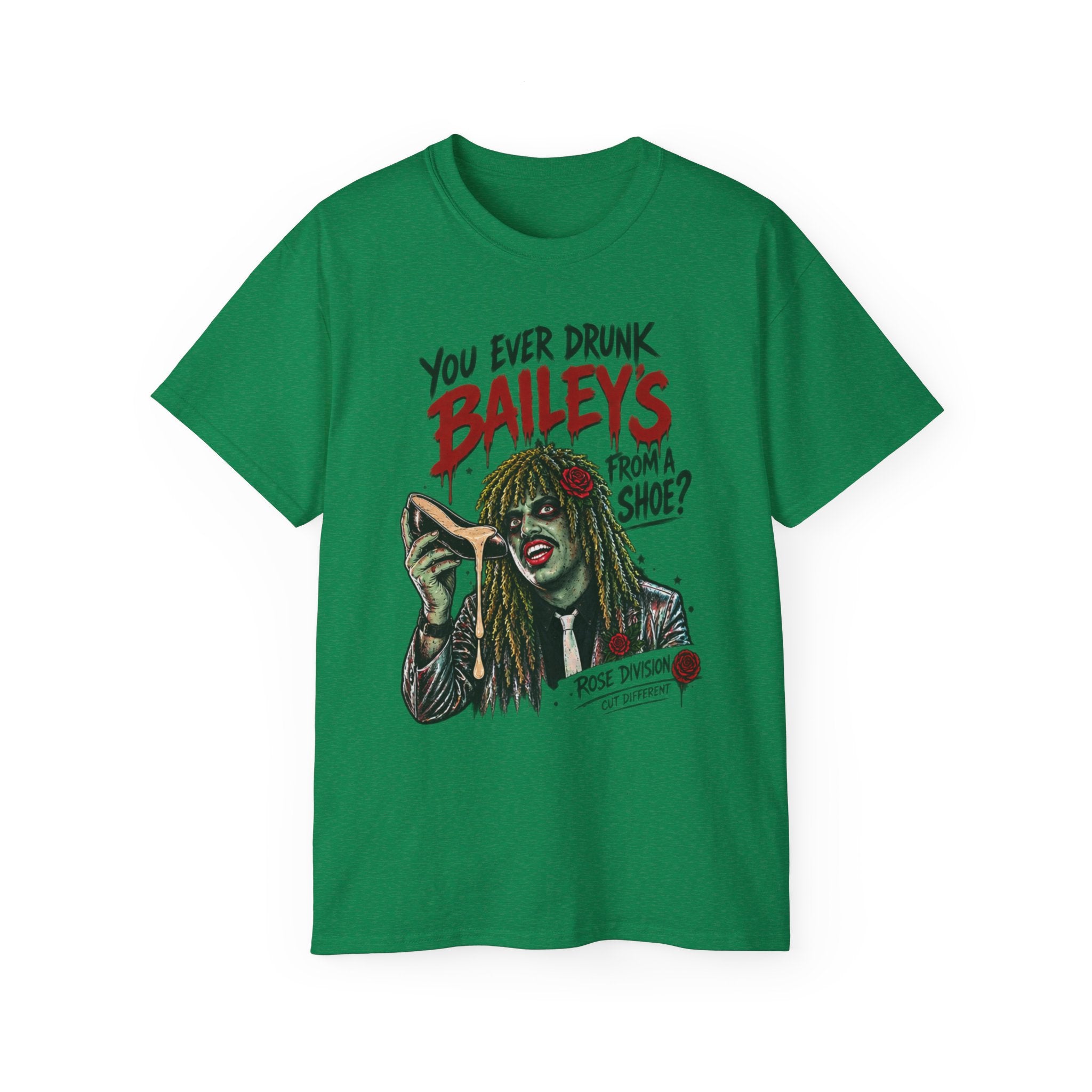 You ever drunk Baileys from a Shoe? Im Old Greg! Unisex Ultra Cotton Tee