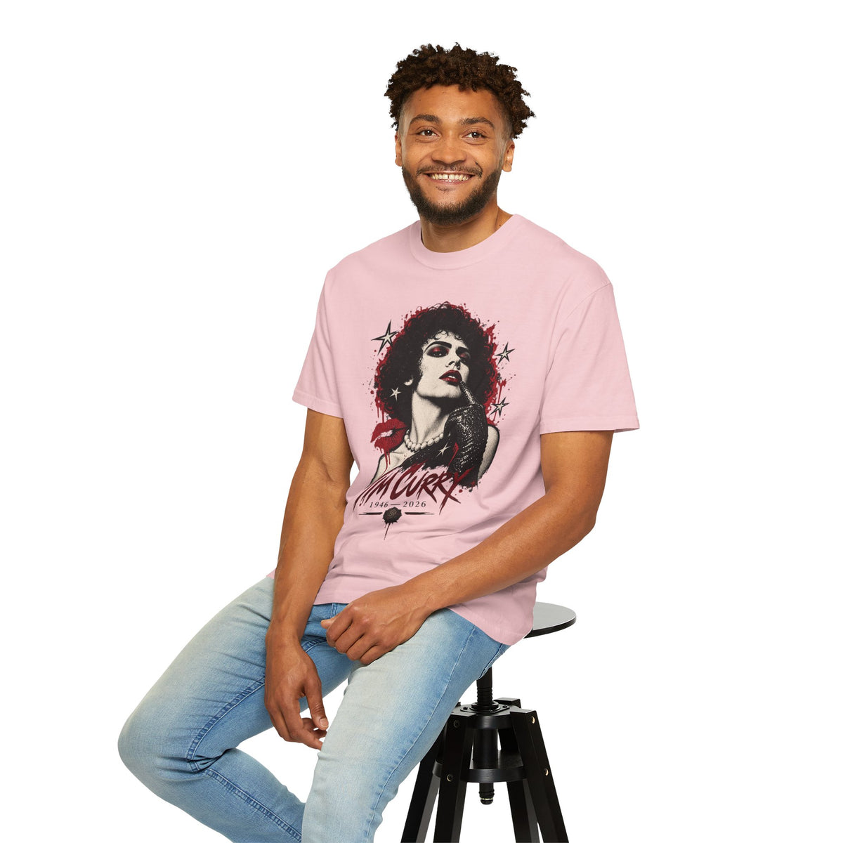 Don’t Dream it, Be it. Tim Curry. Unisex Garment-Dyed T-shirt