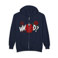 What would Mr Roger’s do? Unisex Heavy Blend™ Full Zip Hooded Sweatshirt