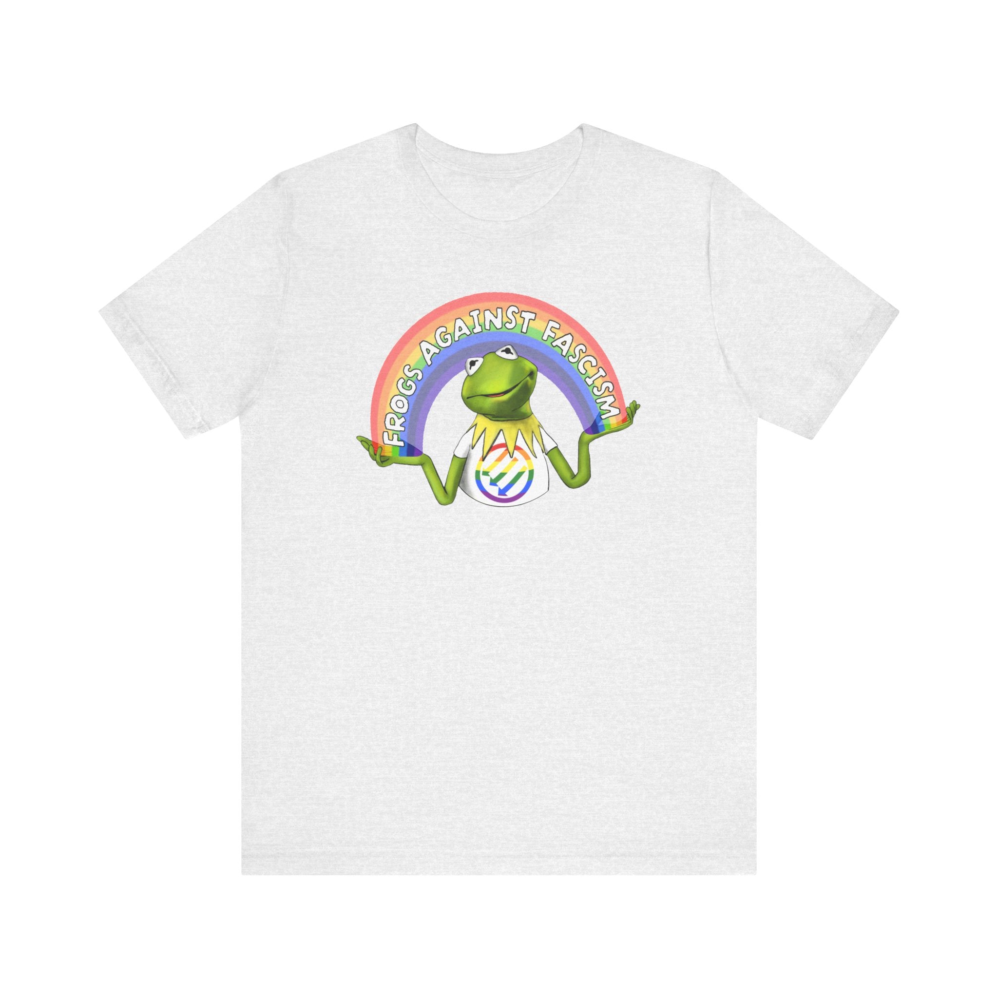 Frogs Against Fascism | Unisex Jersey Short Sleeve Tee
