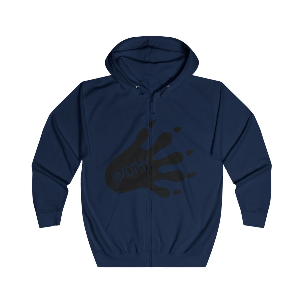 Racoon Out Looking for Trash. Unisex Full Zip Hoodie