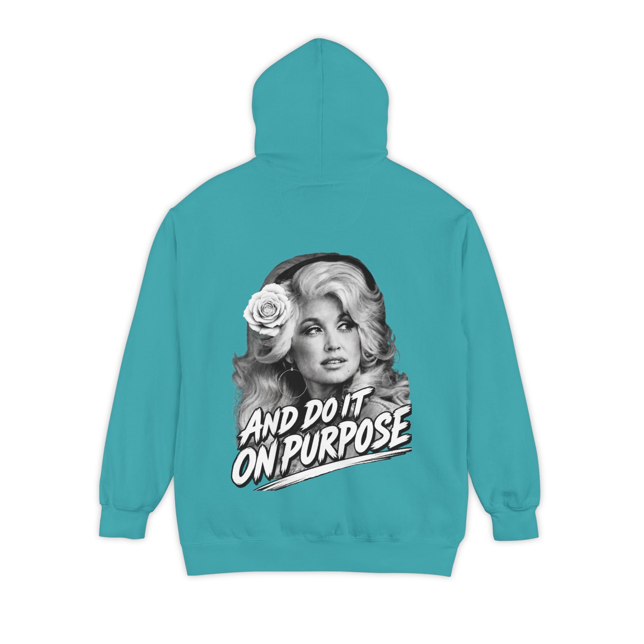 A Tribute to the one and only Dolly. Rose Division holds the same values as the late GOAT. Unisex Garment-Dyed Hoodie