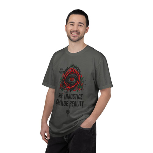 All-Seeing Eye Protest Art | See Injustice Change Reality Unisex T-Shirt
