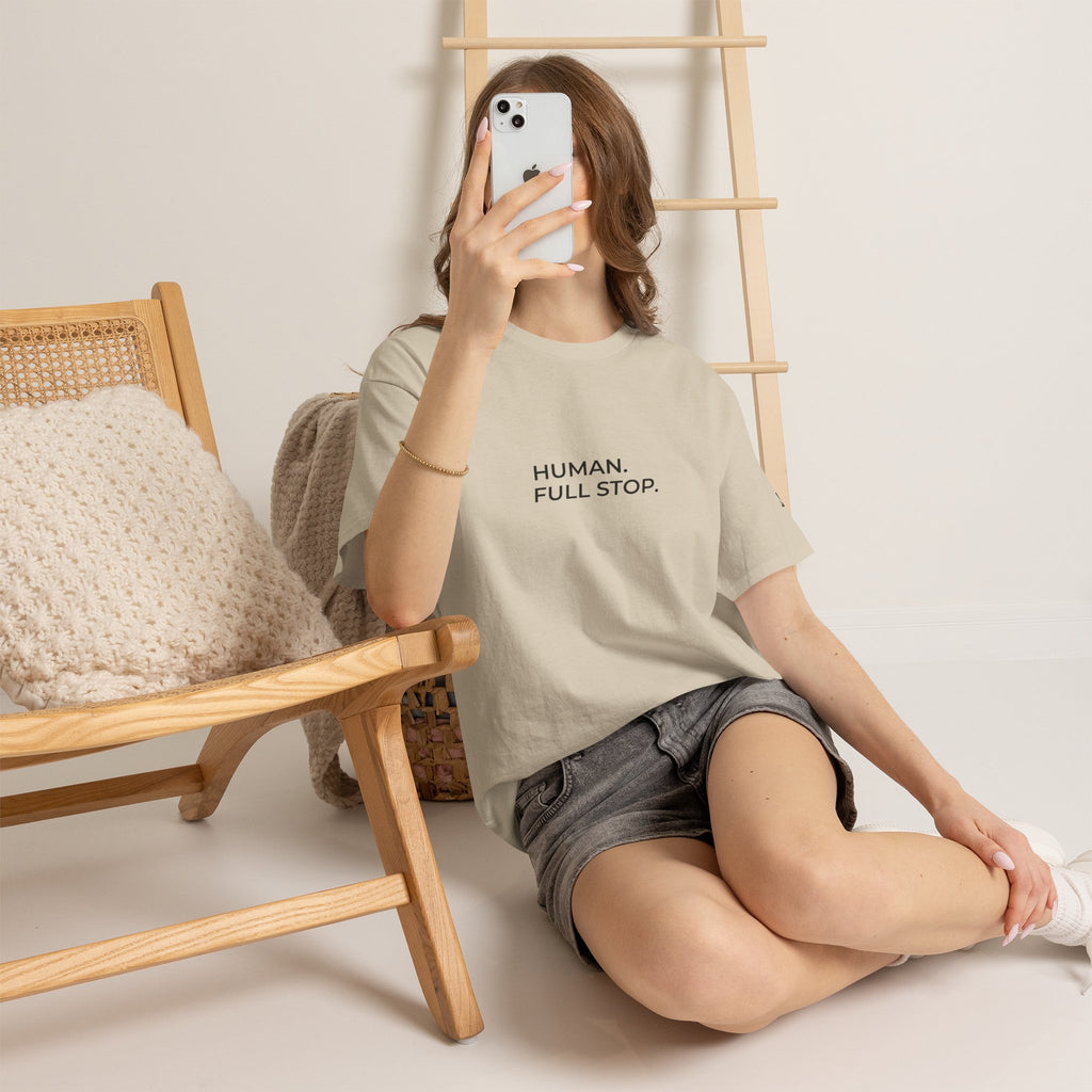 HUMAN. FULL STOP. | Premium Unisex Tee