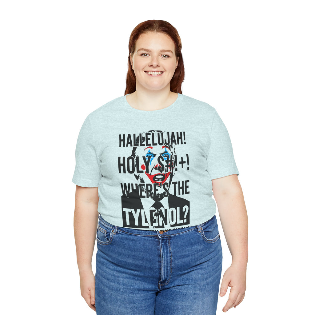 Fed Up With the Circus | Trump Clown Unisex Jersey Short Sleeve Tee