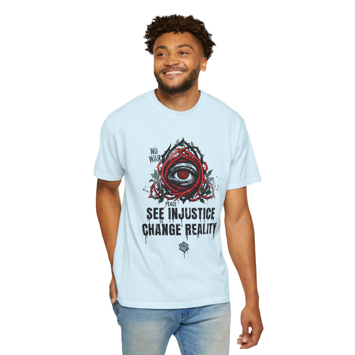 All-Seeing Eye Protest Art | See Injustice Change Reality Unisex T-Shirt