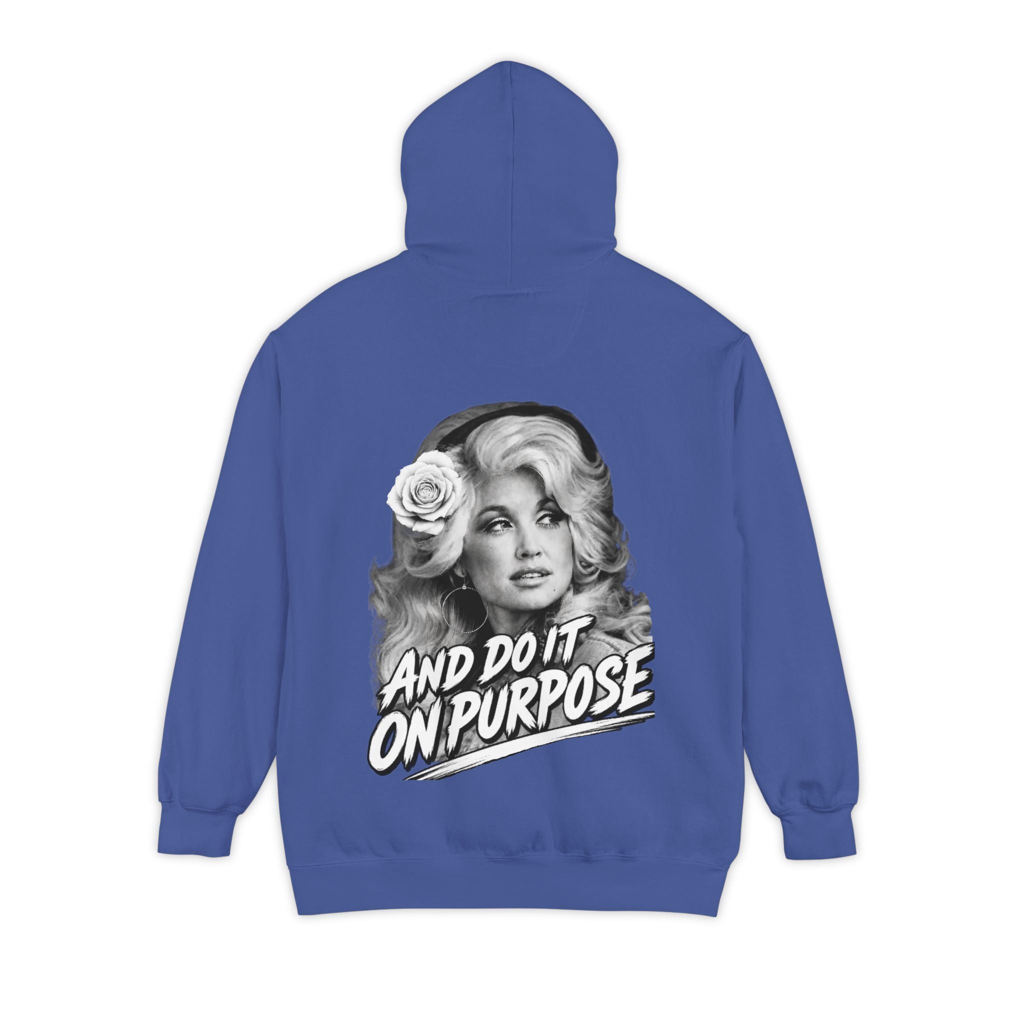 A Tribute to the one and only Dolly. Rose Division holds the same values as the late GOAT. Unisex Garment-Dyed Hoodie