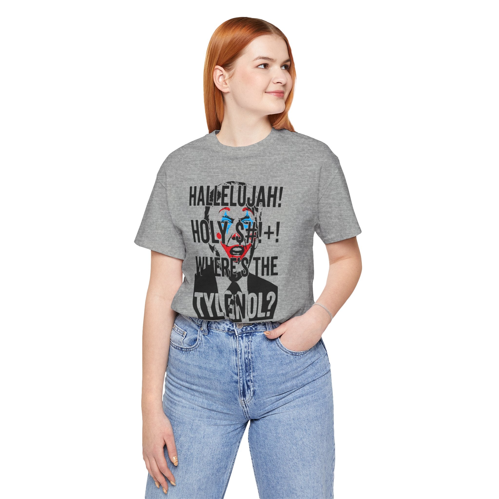 Fed Up With the Circus | Trump Clown Unisex Jersey Short Sleeve Tee