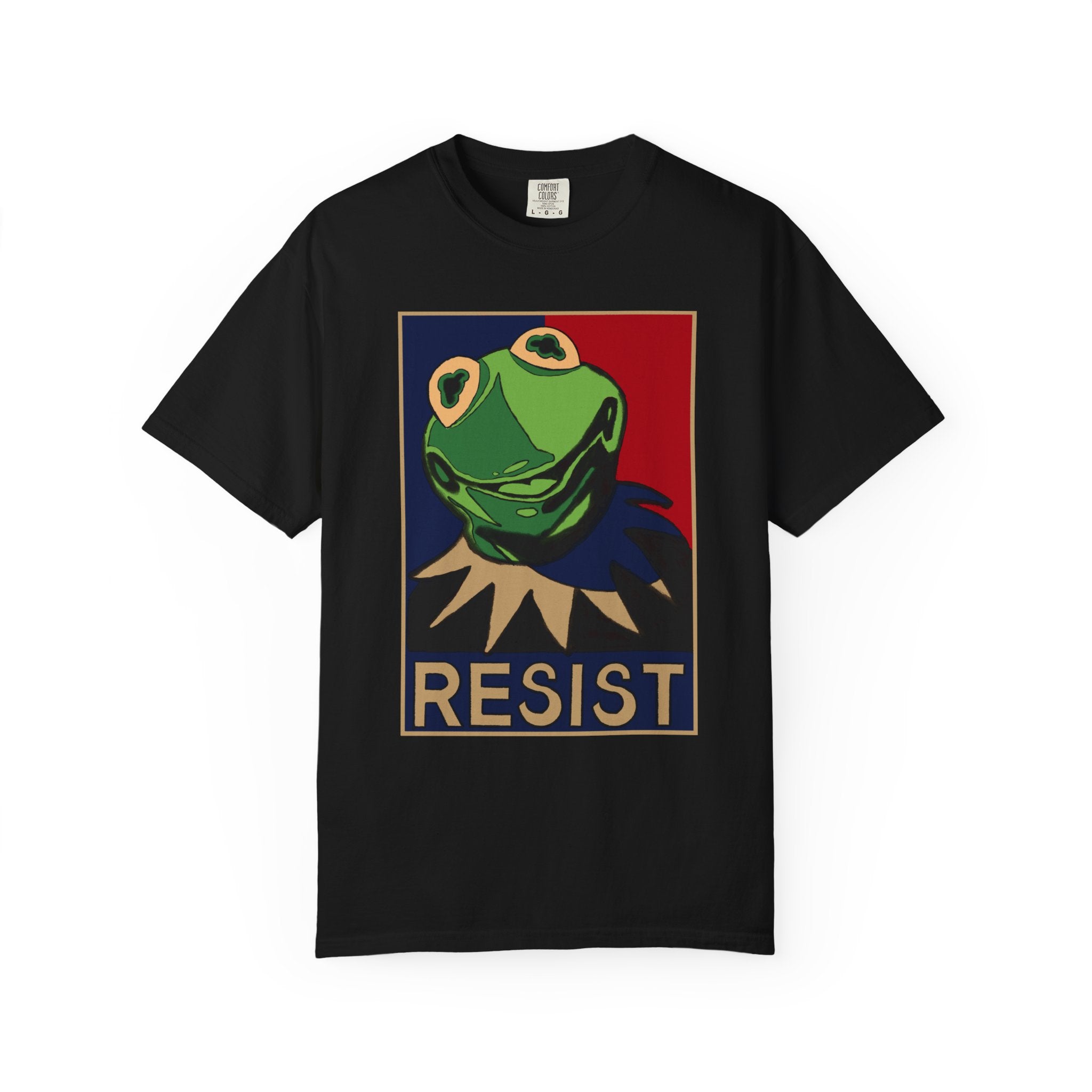 Resist Frog | Unisex Garment-Dyed T-shirt