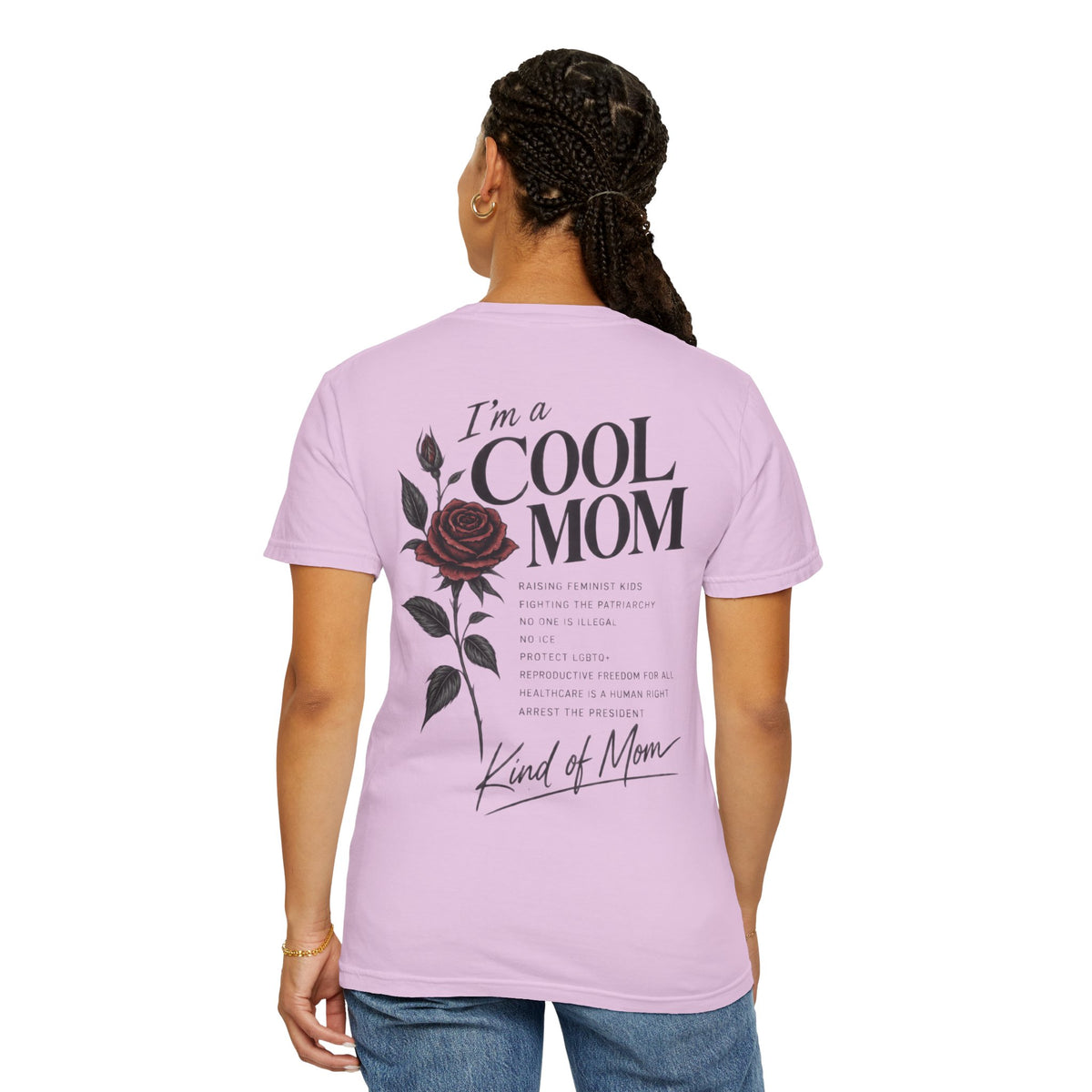 I’m a cool mom T-Shirt | Feminist Mom | 90s retro Mom Graphic Unisex Garment-Dyed T-shirt