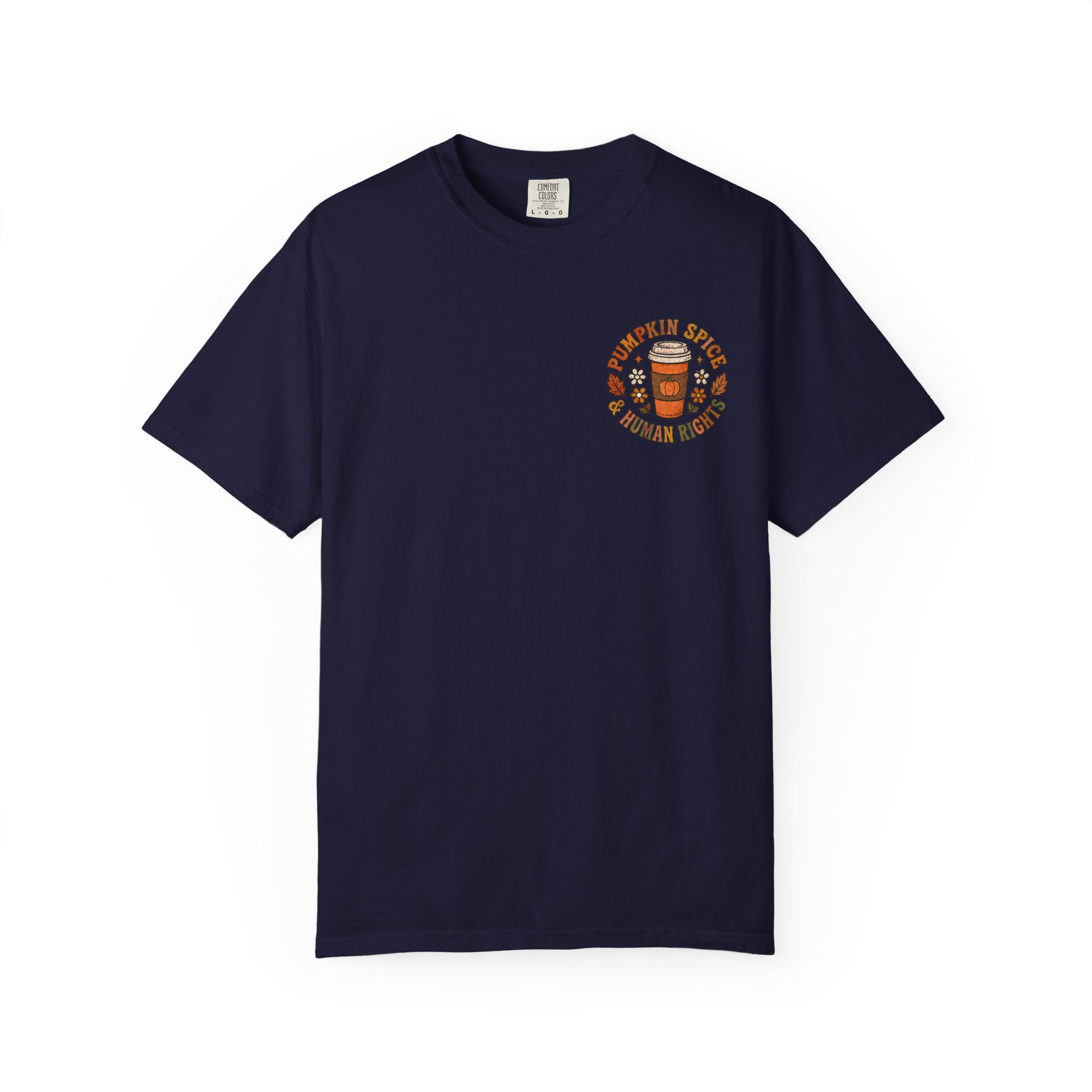 Pumpkin Spice Era Unisex Garment-Dyed T-shirt