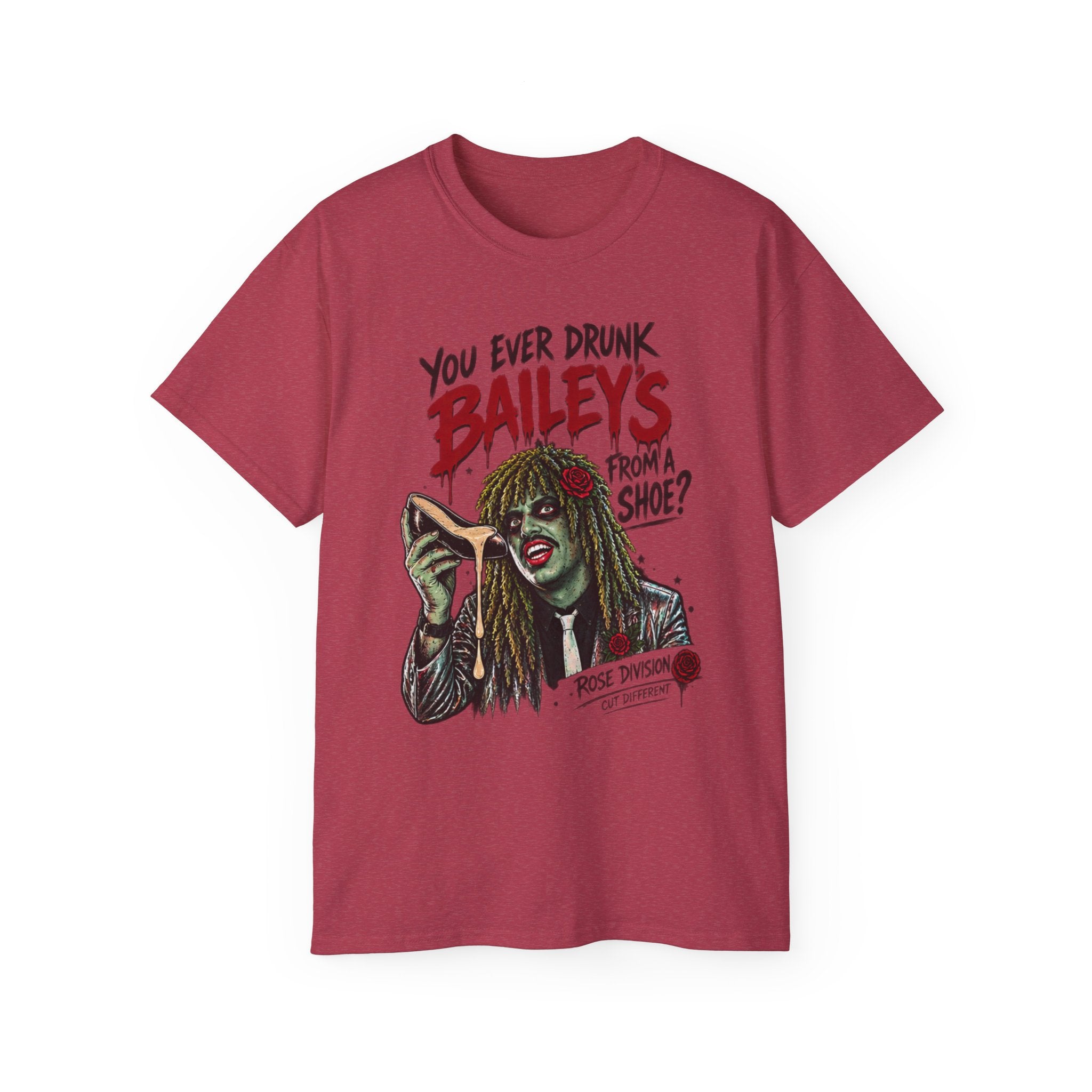 You ever drunk Baileys from a Shoe? Im Old Greg! Unisex Ultra Cotton Tee