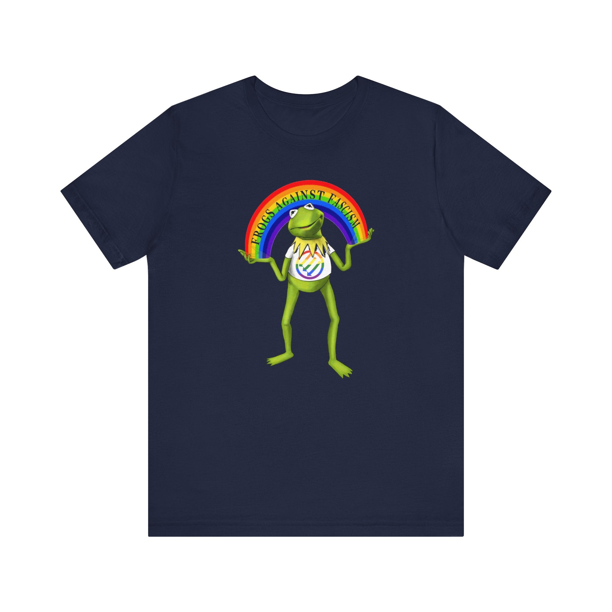 Frog Rainbow Resist | Unisex Jersey Short Sleeve Tee