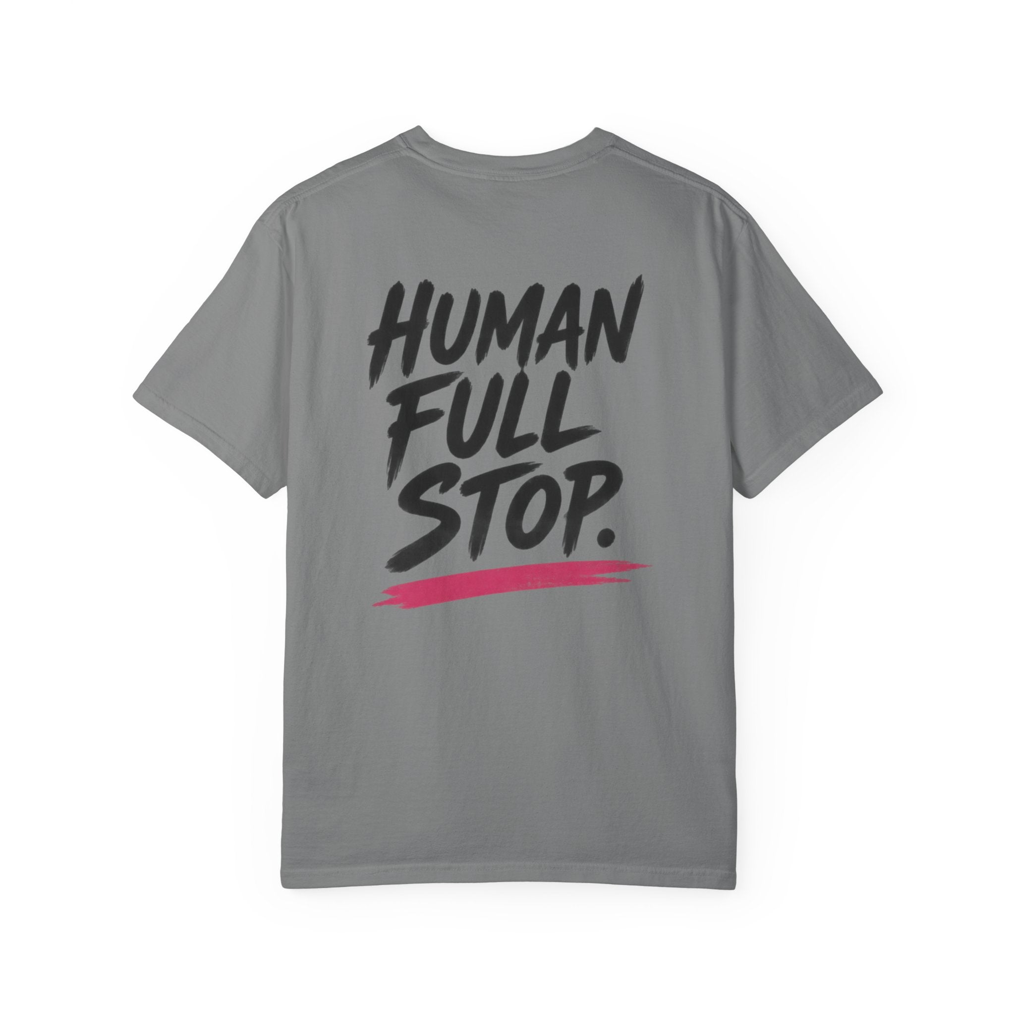 Rose Division rose graphic T-Shirt | Human Full Stop back print