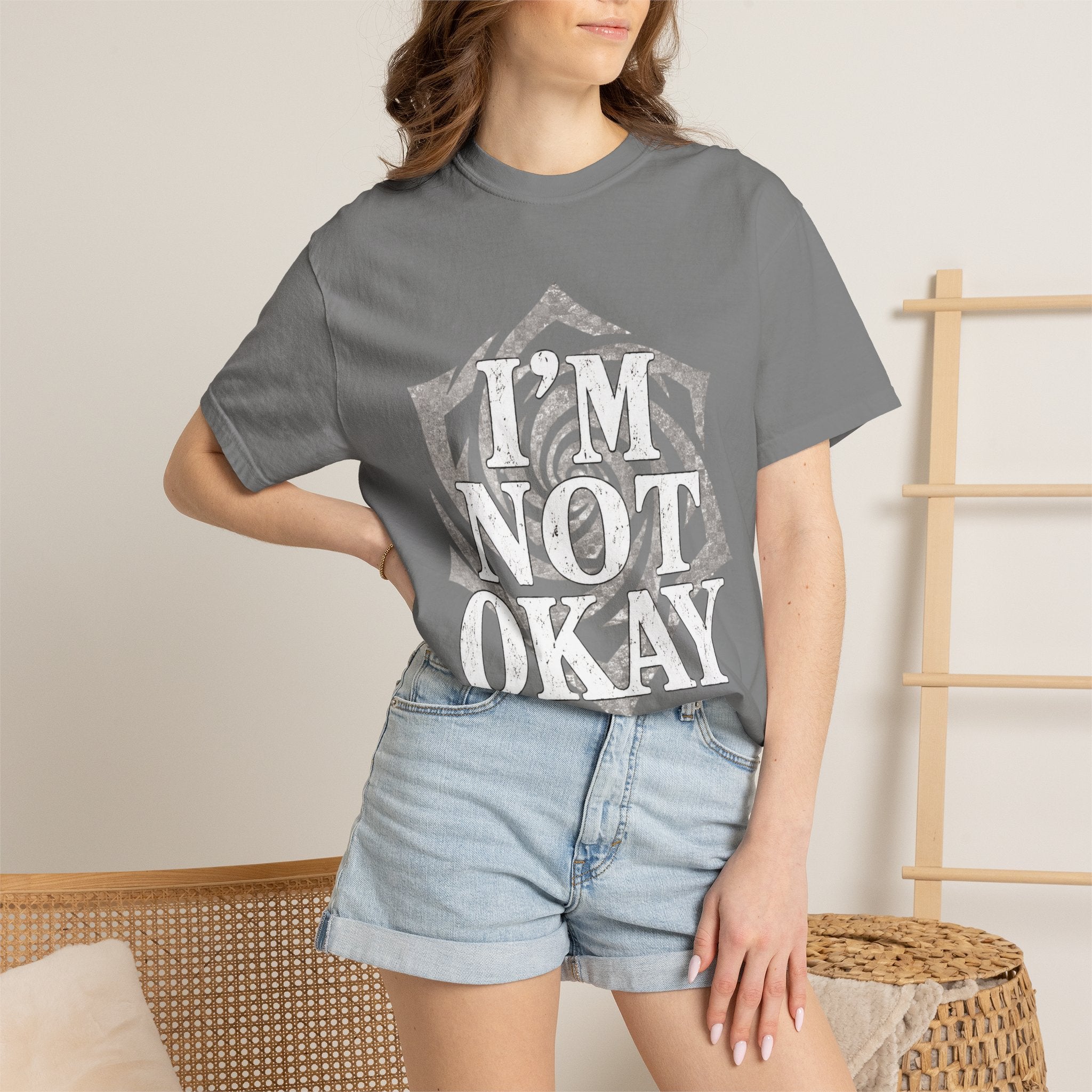 I’m Not Okay. Unisex Garment-Dyed T-Shirt