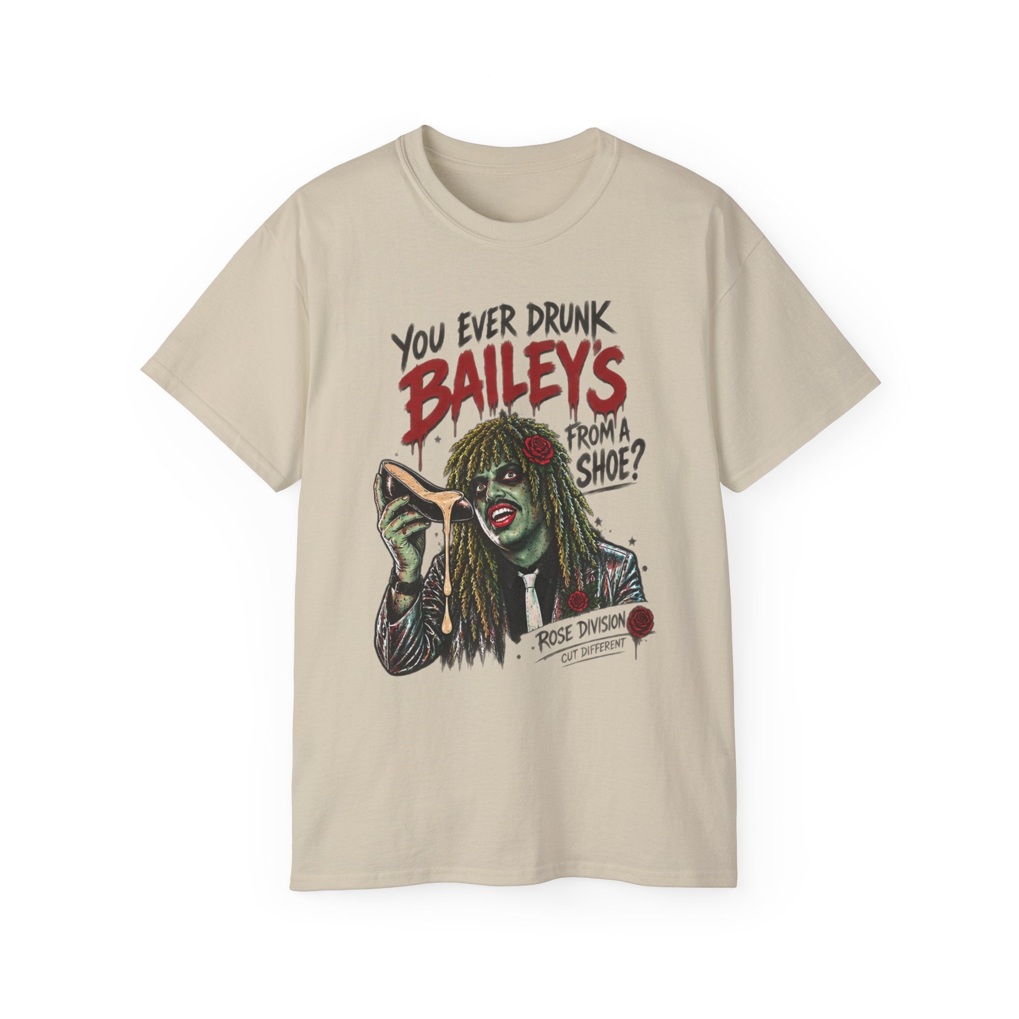 You ever drunk Baileys from a Shoe? Im Old Greg! Unisex Ultra Cotton Tee