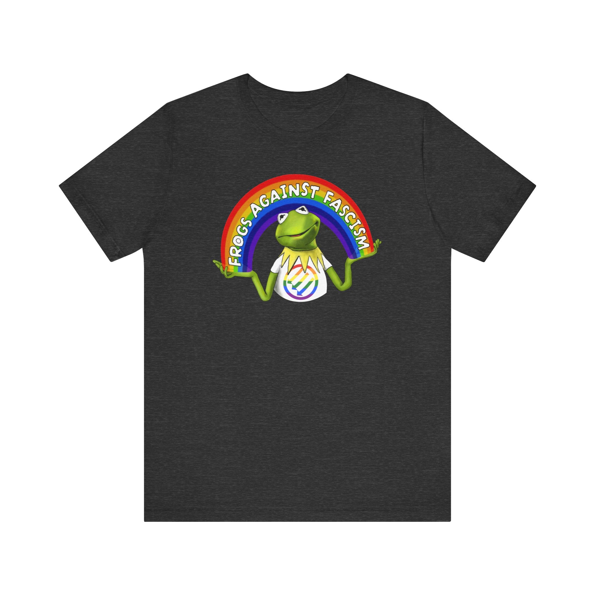 Frogs Against Fascism | Unisex Jersey Short Sleeve Tee