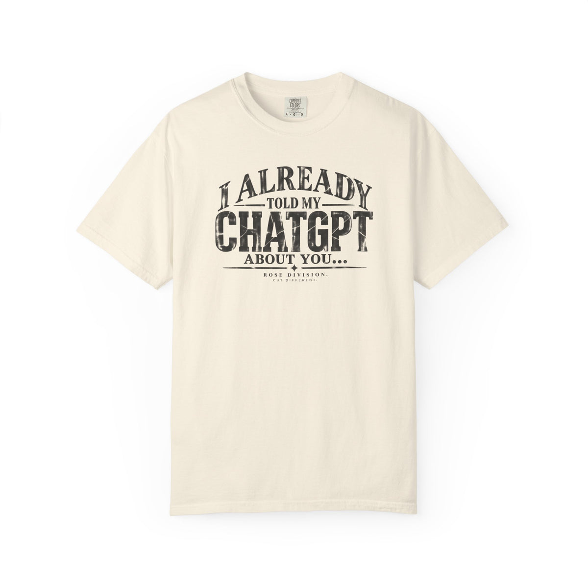 Chat GPT Unisex Garment-Dyed T-shirt