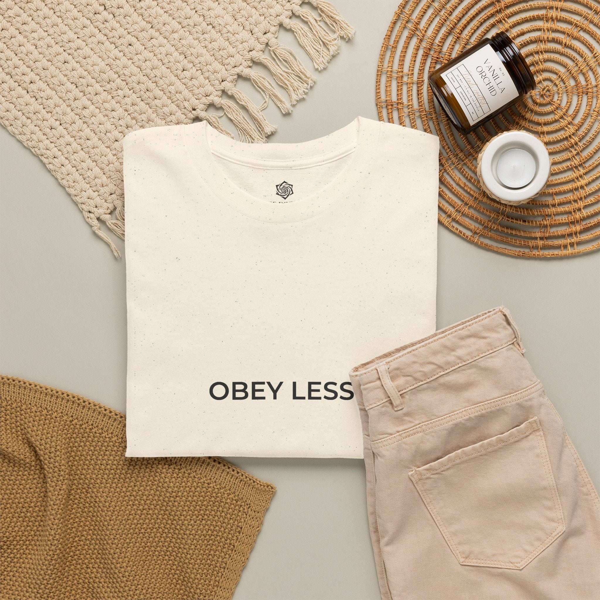 OBEY LESS. | Premium Unisex Tee
