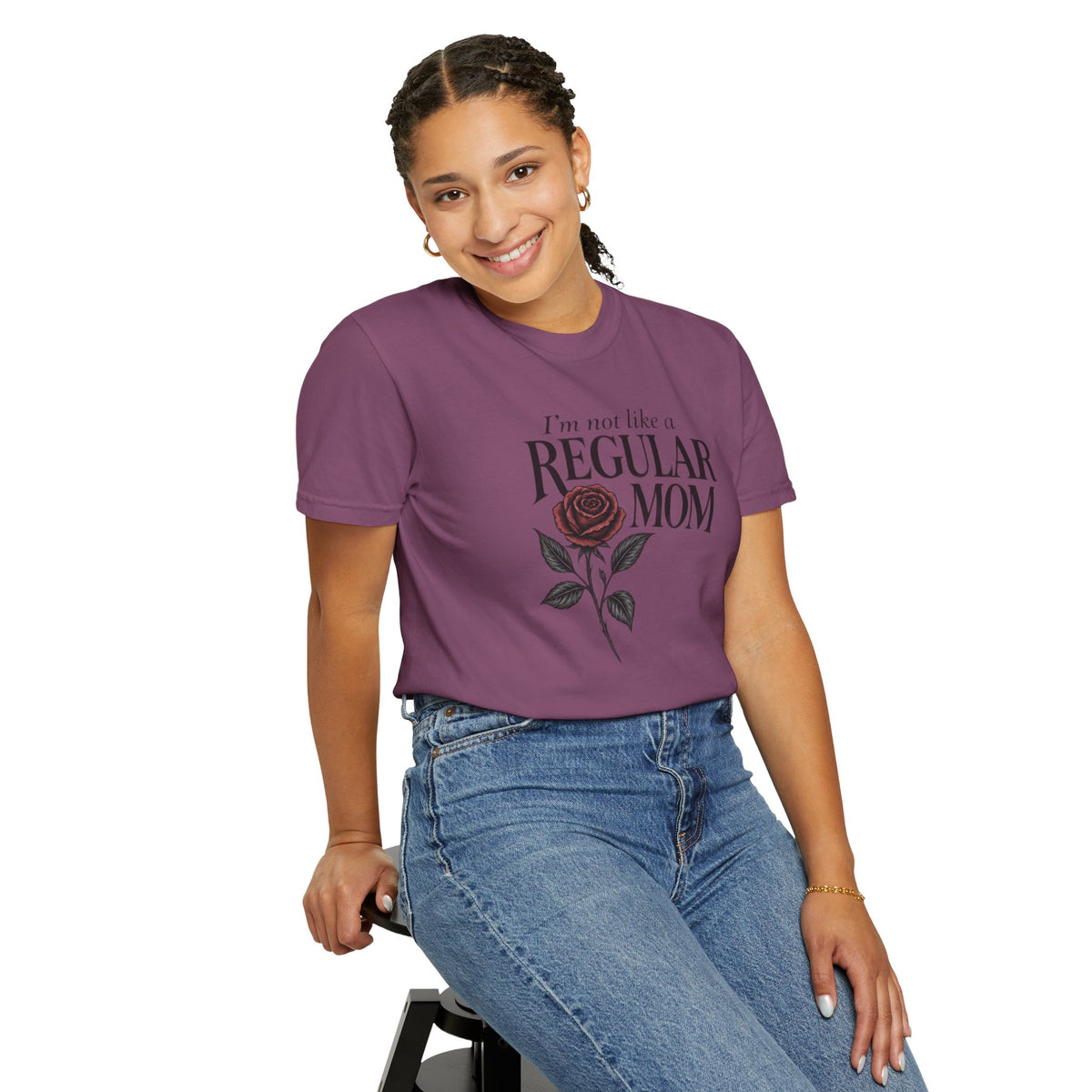 I’m a cool mom T-Shirt | Feminist Mom | 90s retro Mom Graphic Unisex Garment-Dyed T-shirt