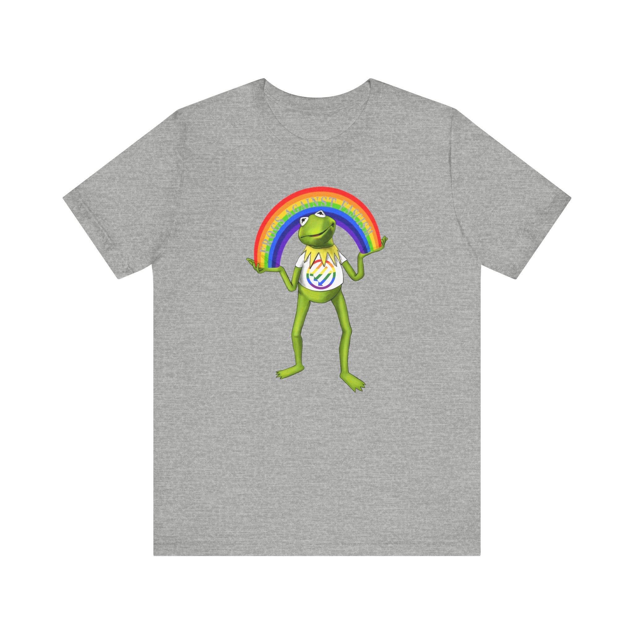 Frog Rainbow Resist | Unisex Jersey Short Sleeve Tee