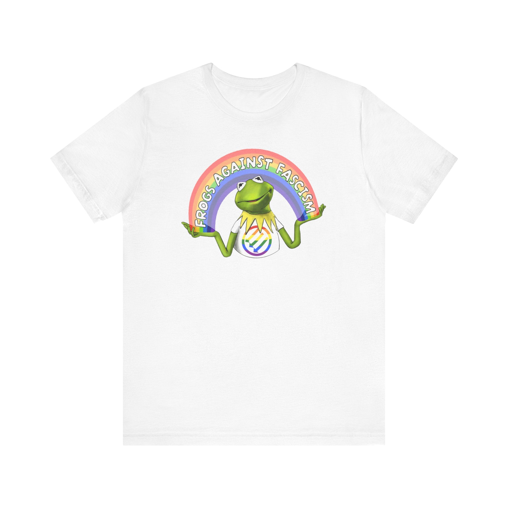 Frogs Against Fascism | Unisex Jersey Short Sleeve Tee