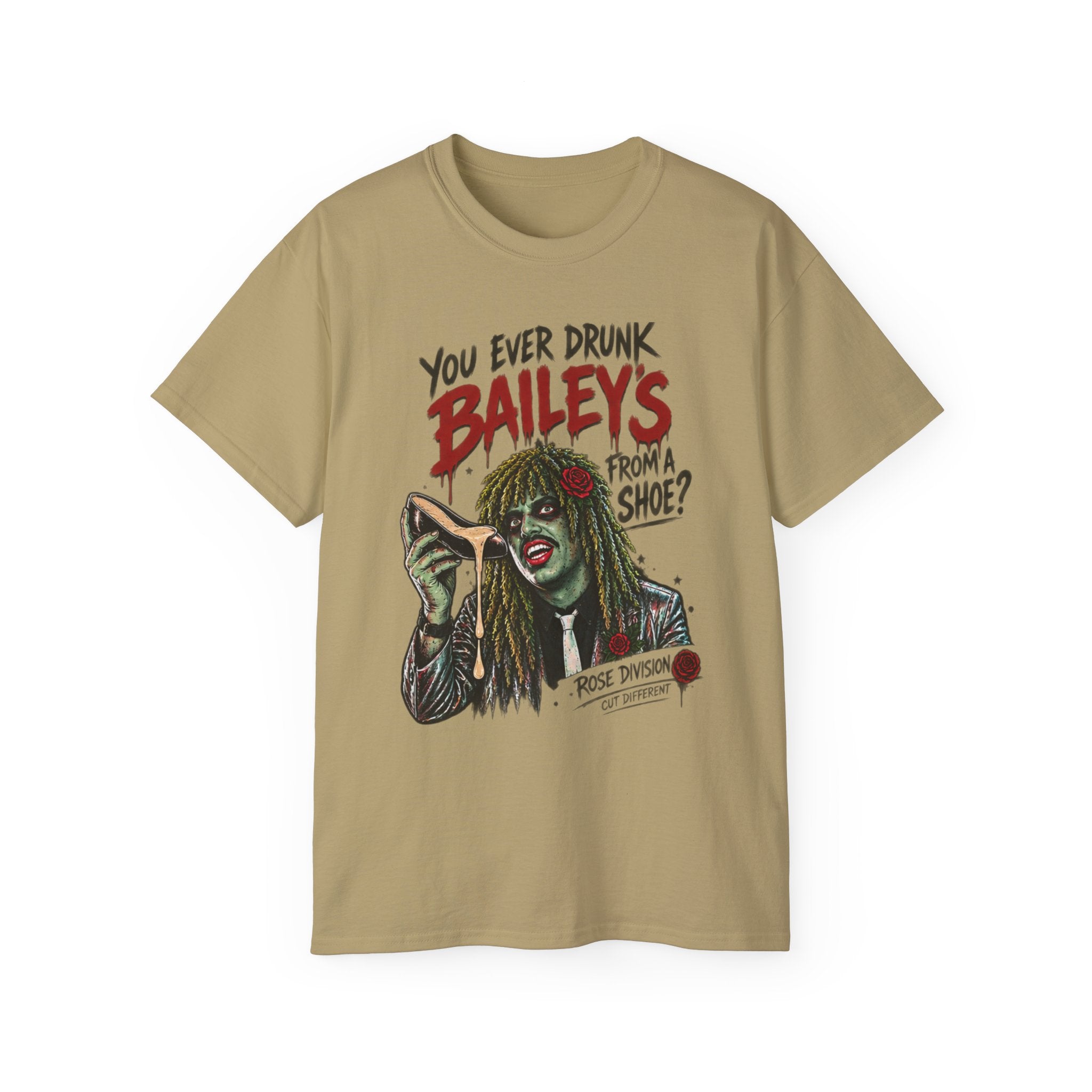 You ever drunk Baileys from a Shoe? Im Old Greg! Unisex Ultra Cotton Tee