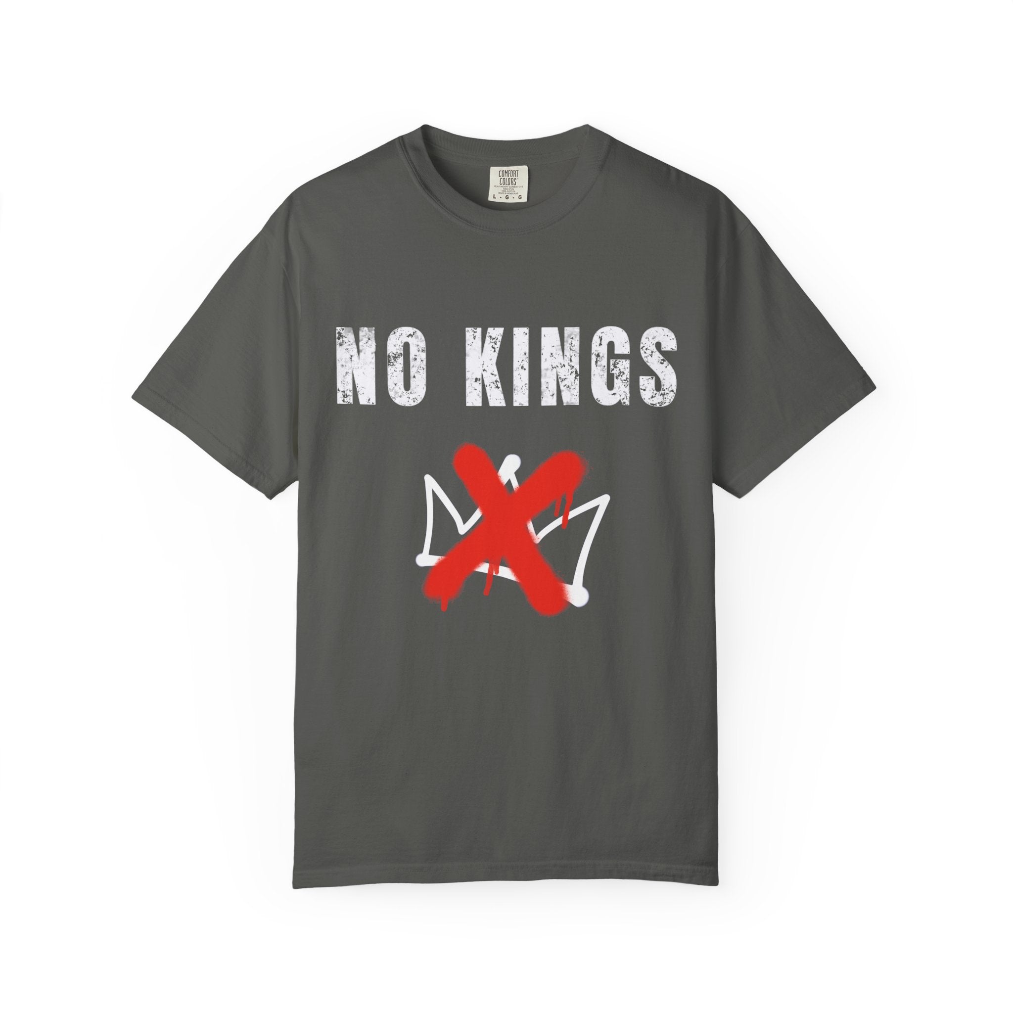 No Kings | Graffiti Text Unisex T-Shirt