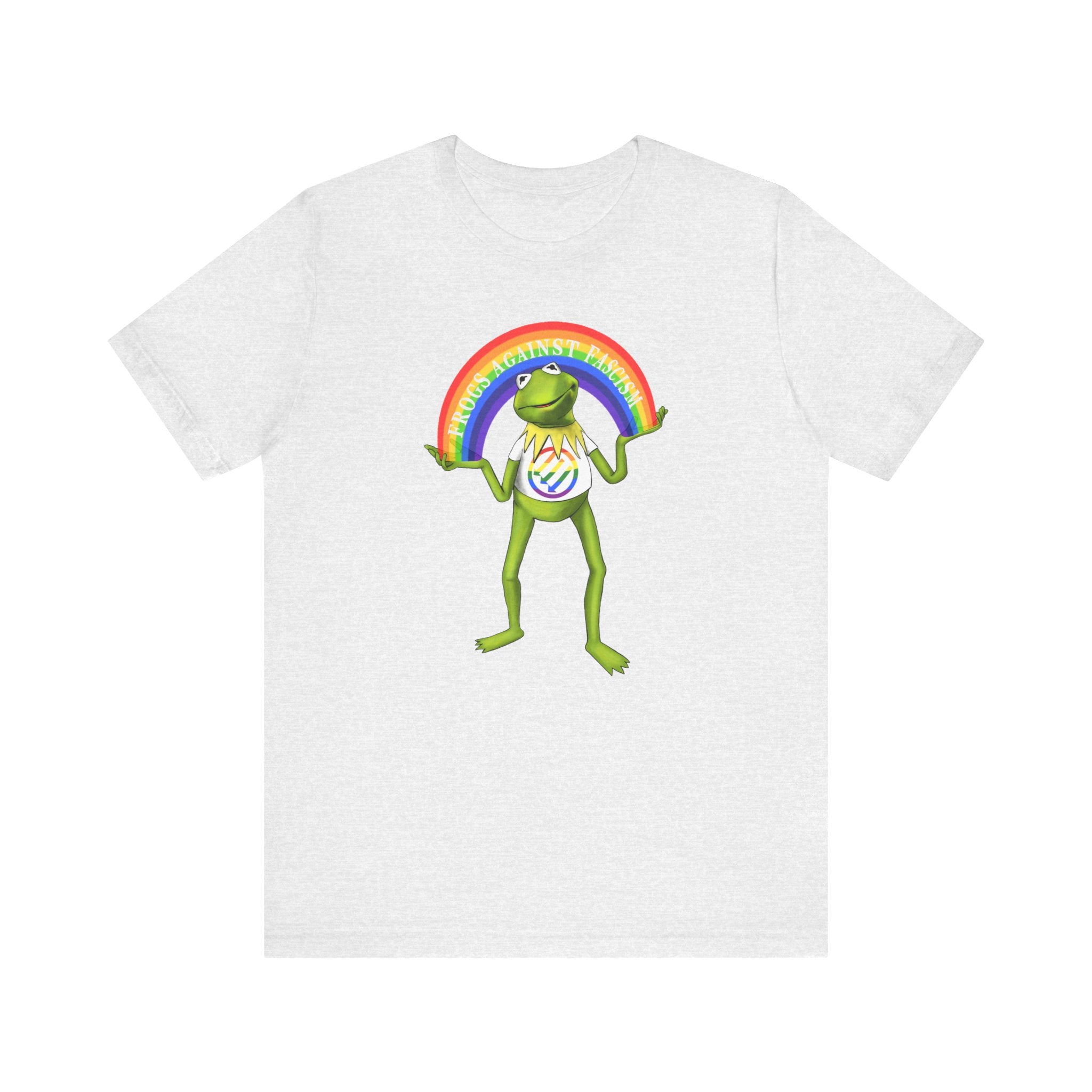 Frog Rainbow Resist | Unisex Jersey Short Sleeve Tee
