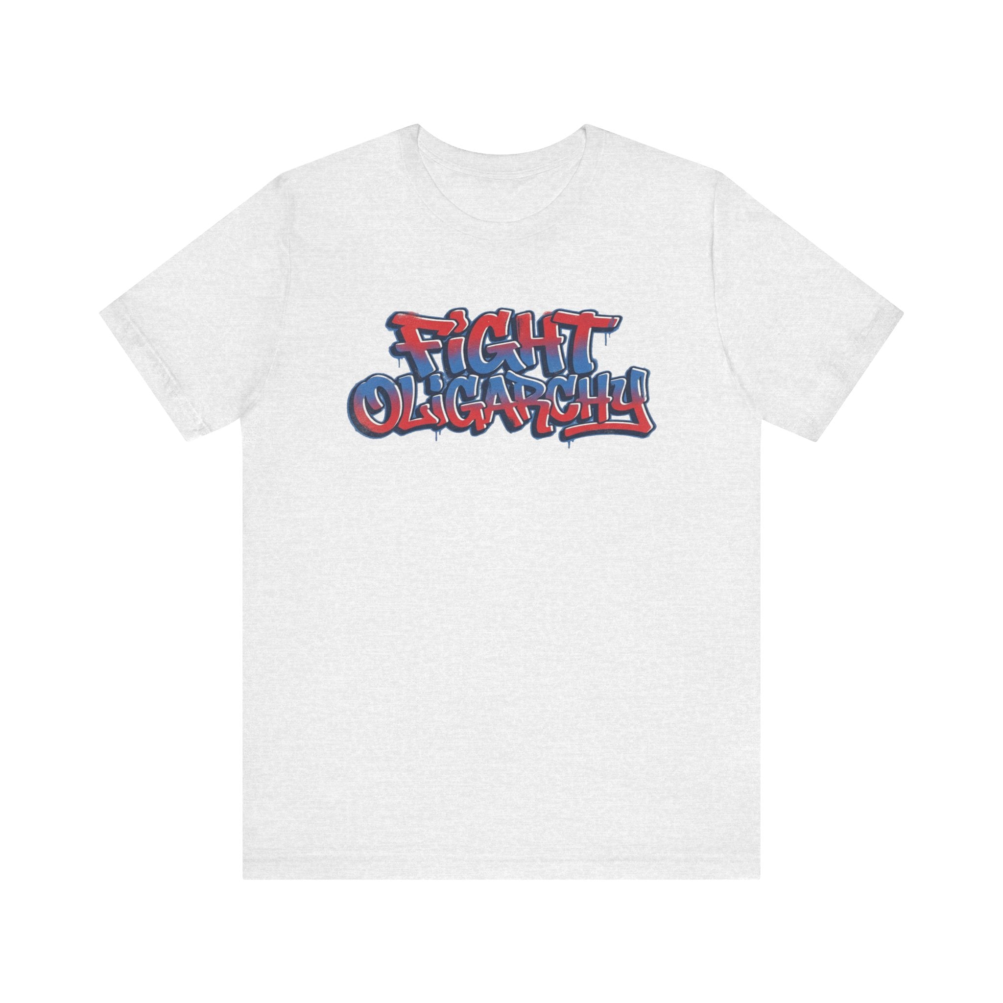 Fight Oligarchy! Bernie and Abdul Unisex Jersey Short Sleeve Tee