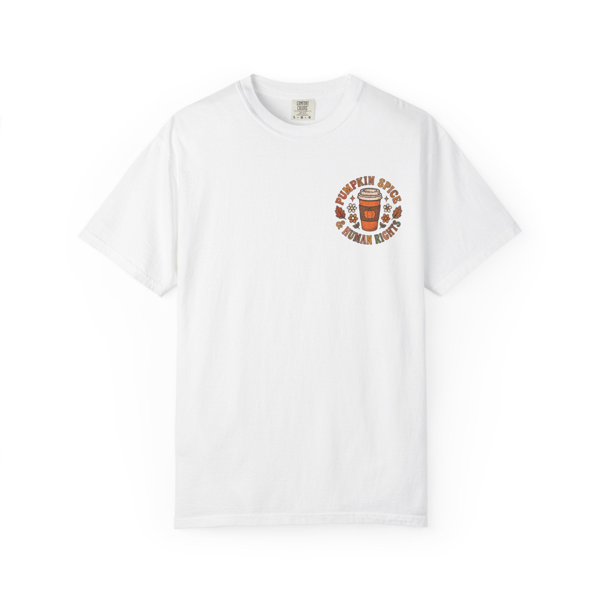 Pumpkin Spice Era Unisex Garment-Dyed T-shirt