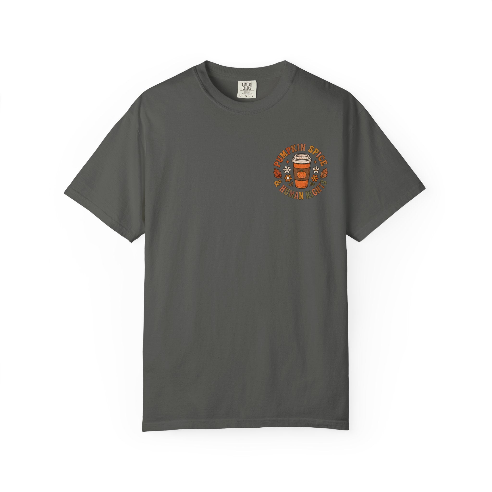 Pumpkin Spice Era Unisex Garment-Dyed T-shirt