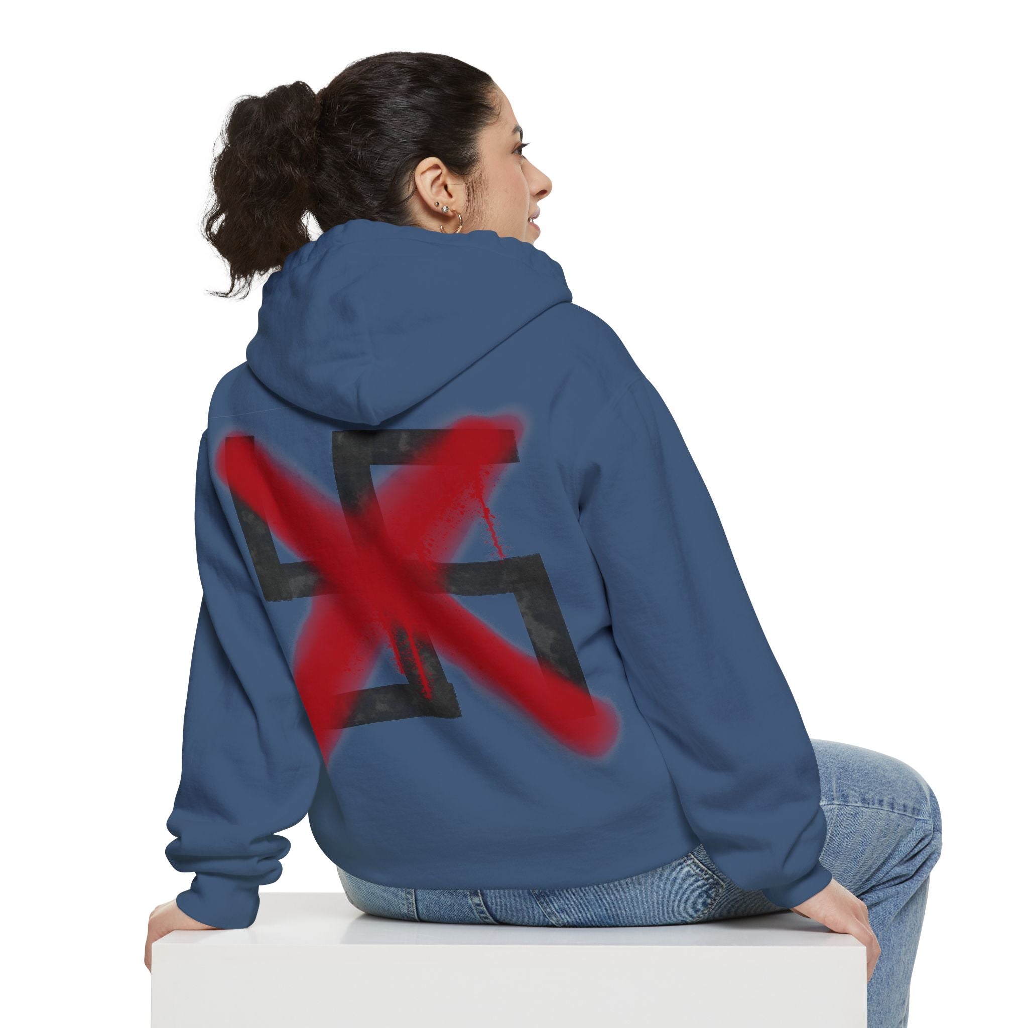 ICE NAZI OUT Hoodie | Political Statement, Protest Slogan