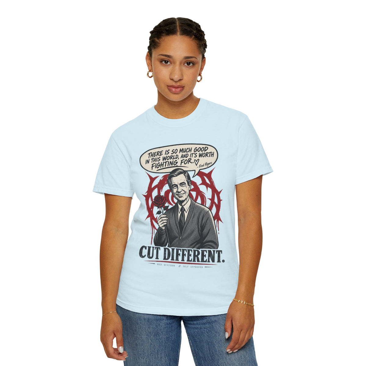 Fight for what’s Right. Fred did. Unisex Garment-Dyed T-shirt