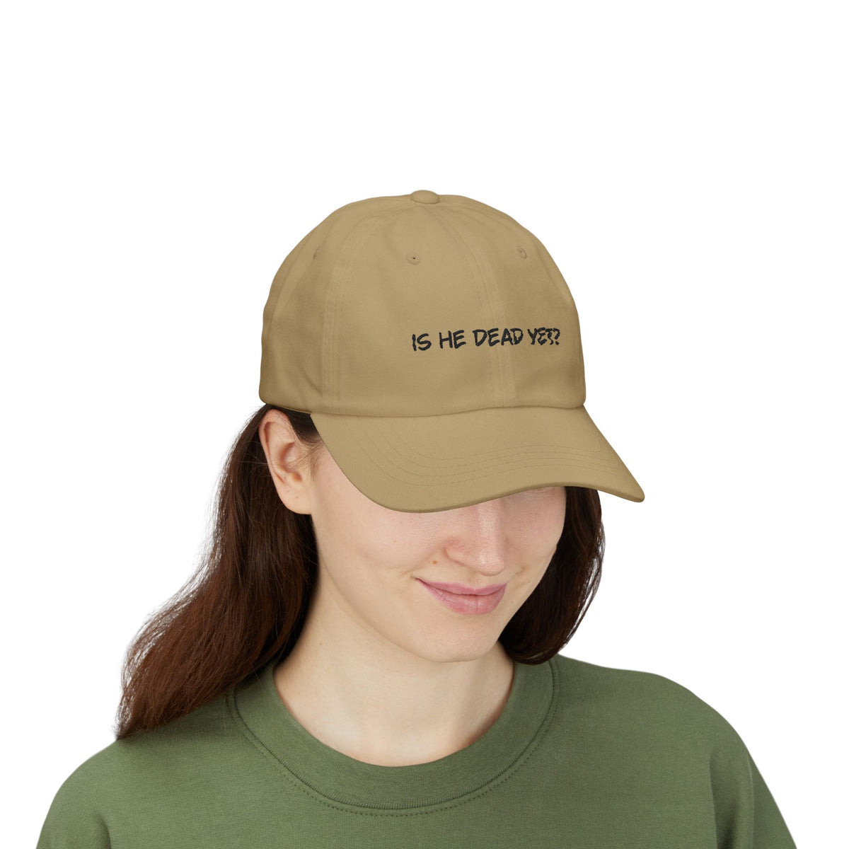 Well "Is He Dead Yet?" Embroidered Hat