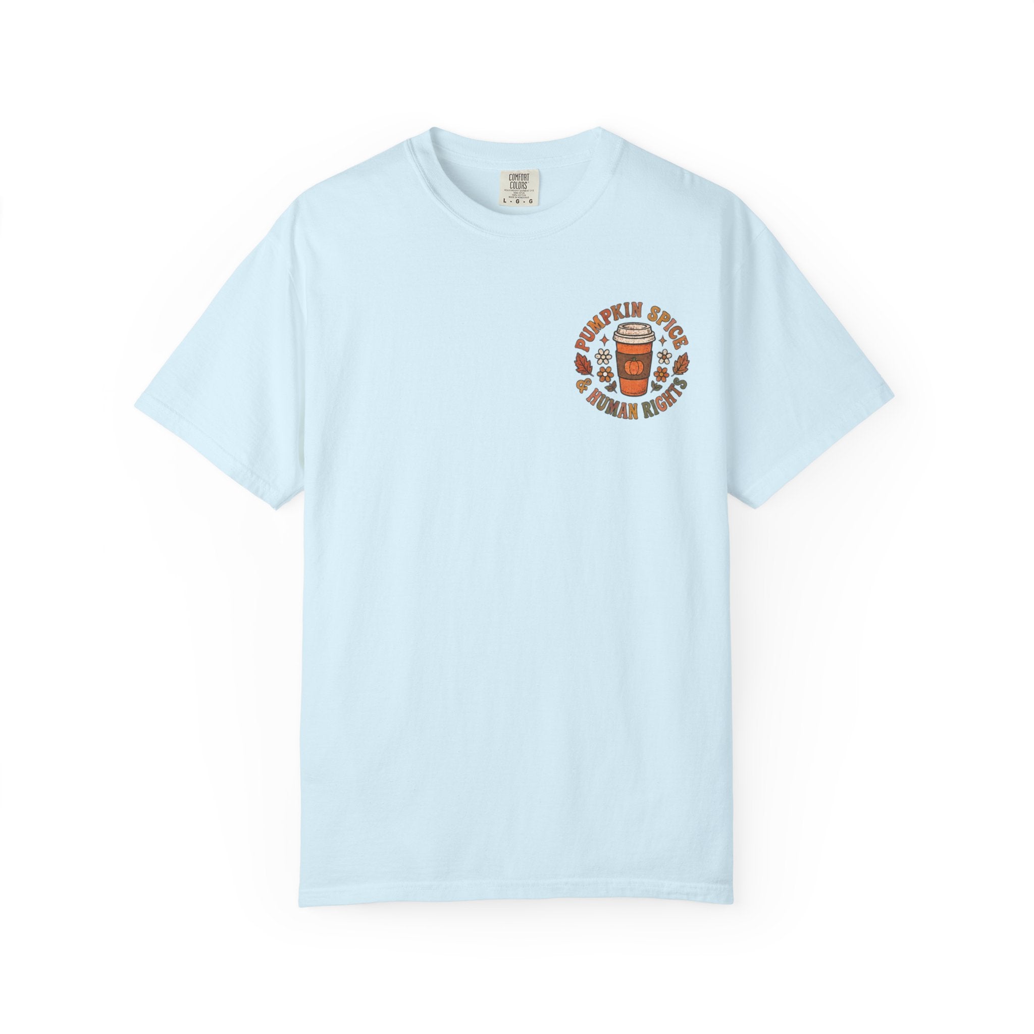 Pumpkin Spice Era Unisex Garment-Dyed T-shirt