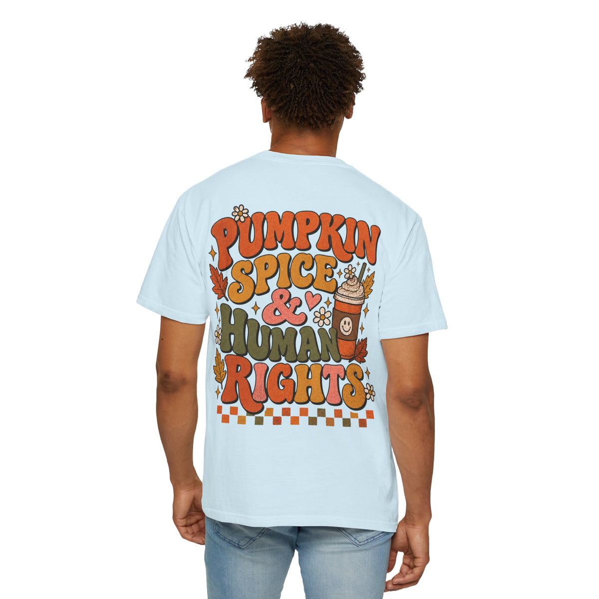 Pumpkin Spice Era Unisex Garment-Dyed T-shirt