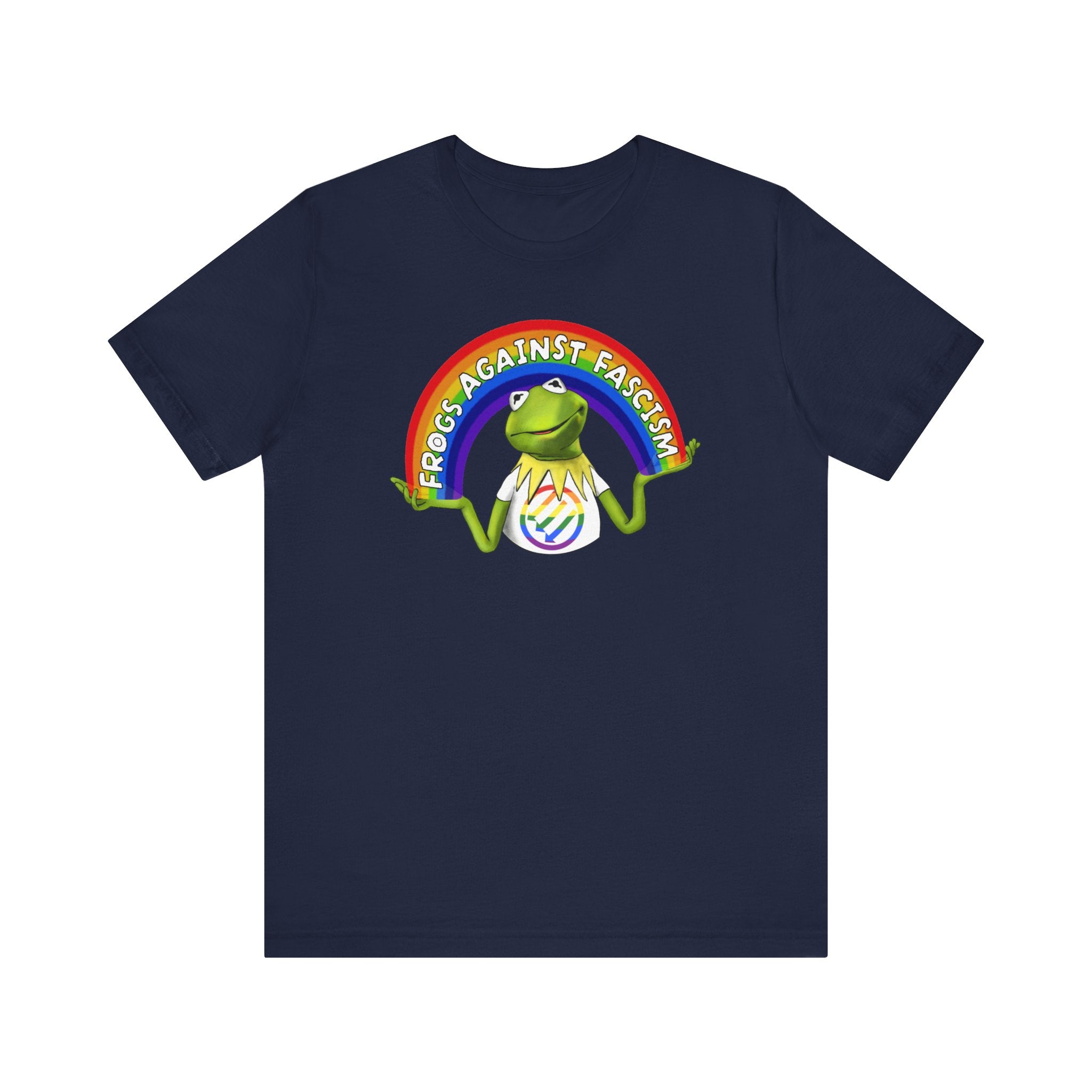 Frogs Against Fascism | Unisex Jersey Short Sleeve Tee