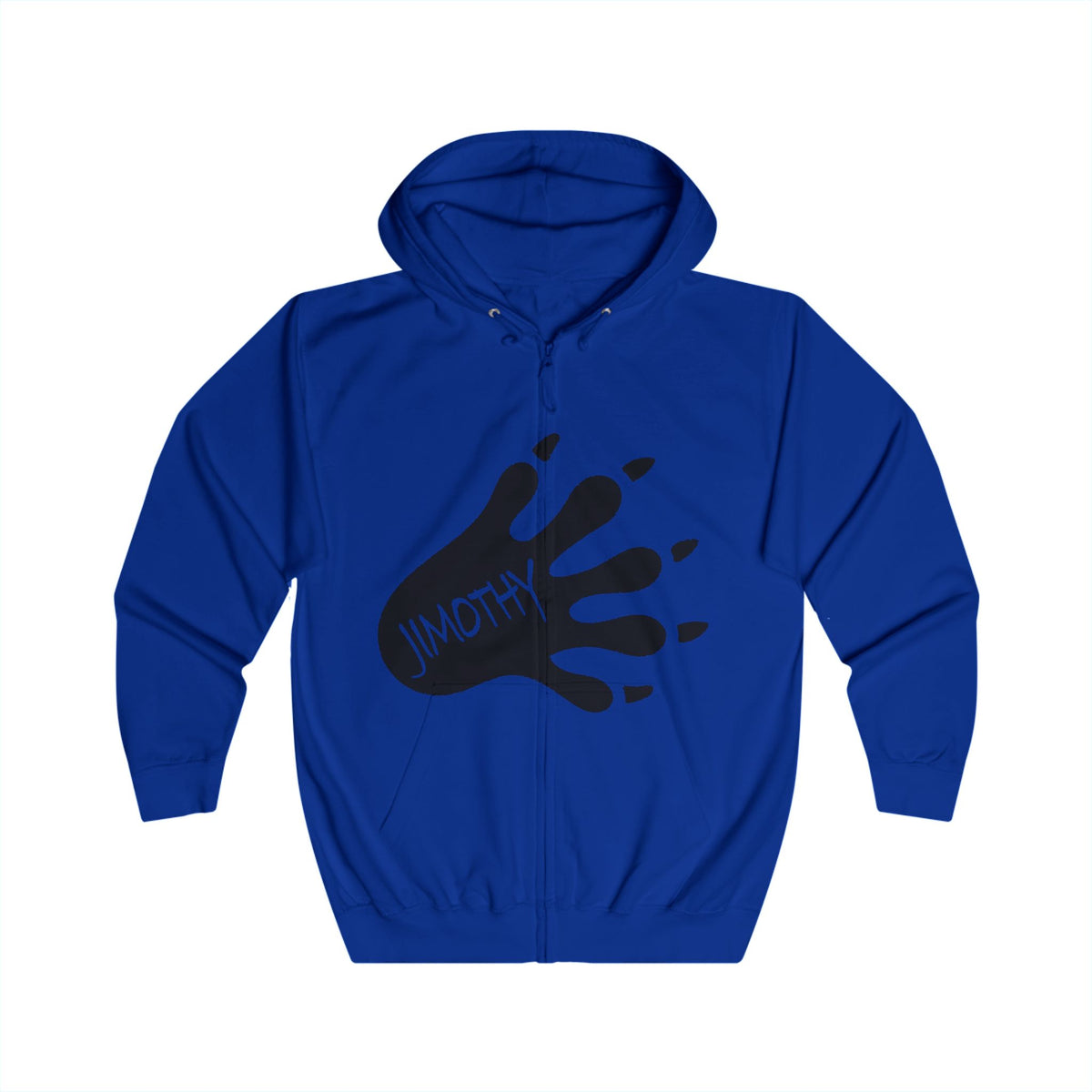 Racoon Out Looking for Trash. Unisex Full Zip Hoodie