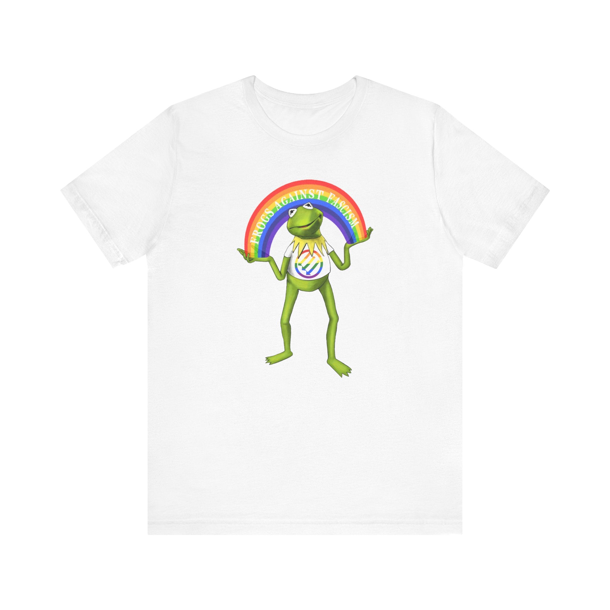 Frog Rainbow Resist | Unisex Jersey Short Sleeve Tee