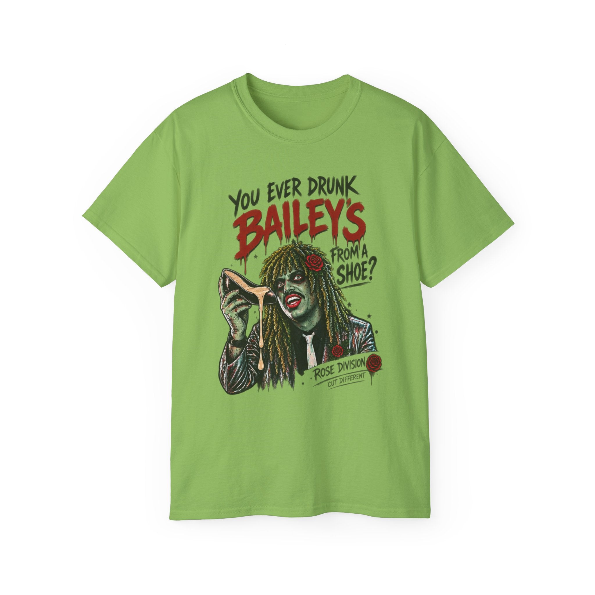 You ever drunk Baileys from a Shoe? Im Old Greg! Unisex Ultra Cotton Tee
