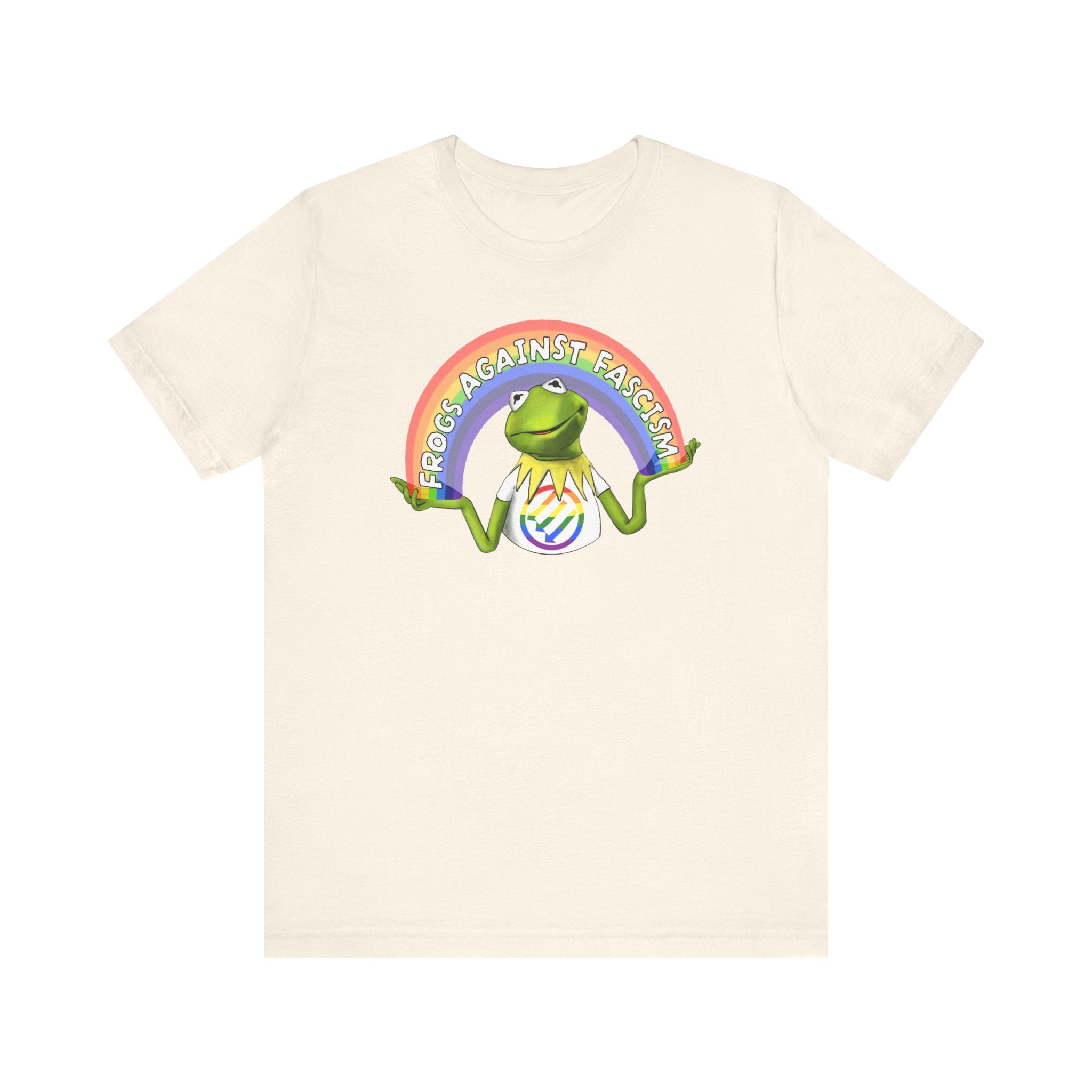 Frogs Against Fascism | Unisex Jersey Short Sleeve Tee