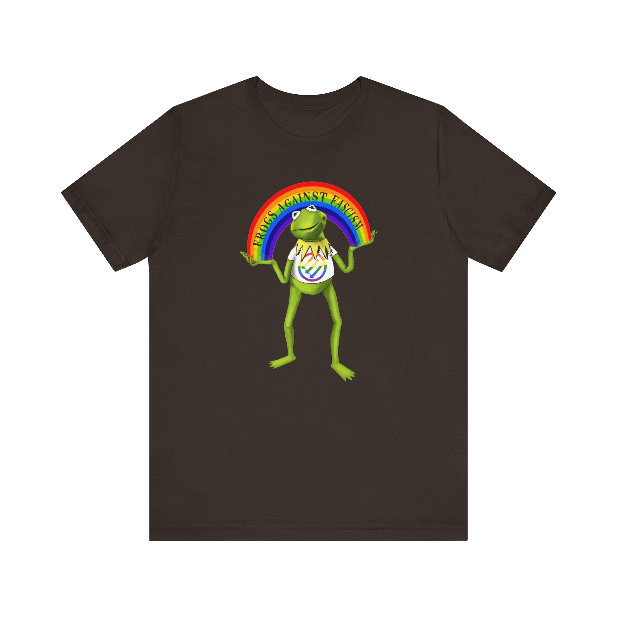 Frog Rainbow Resist | Unisex Jersey Short Sleeve Tee
