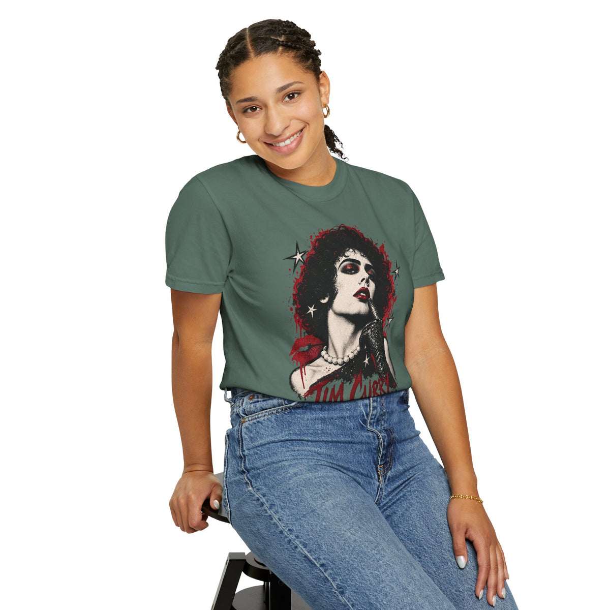 Don’t Dream it, Be it. Tim Curry. Unisex Garment-Dyed T-shirt