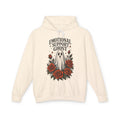 Emotional Support Ghost Hoodie — Cute Spooky Floral Ghost Sweatshirt