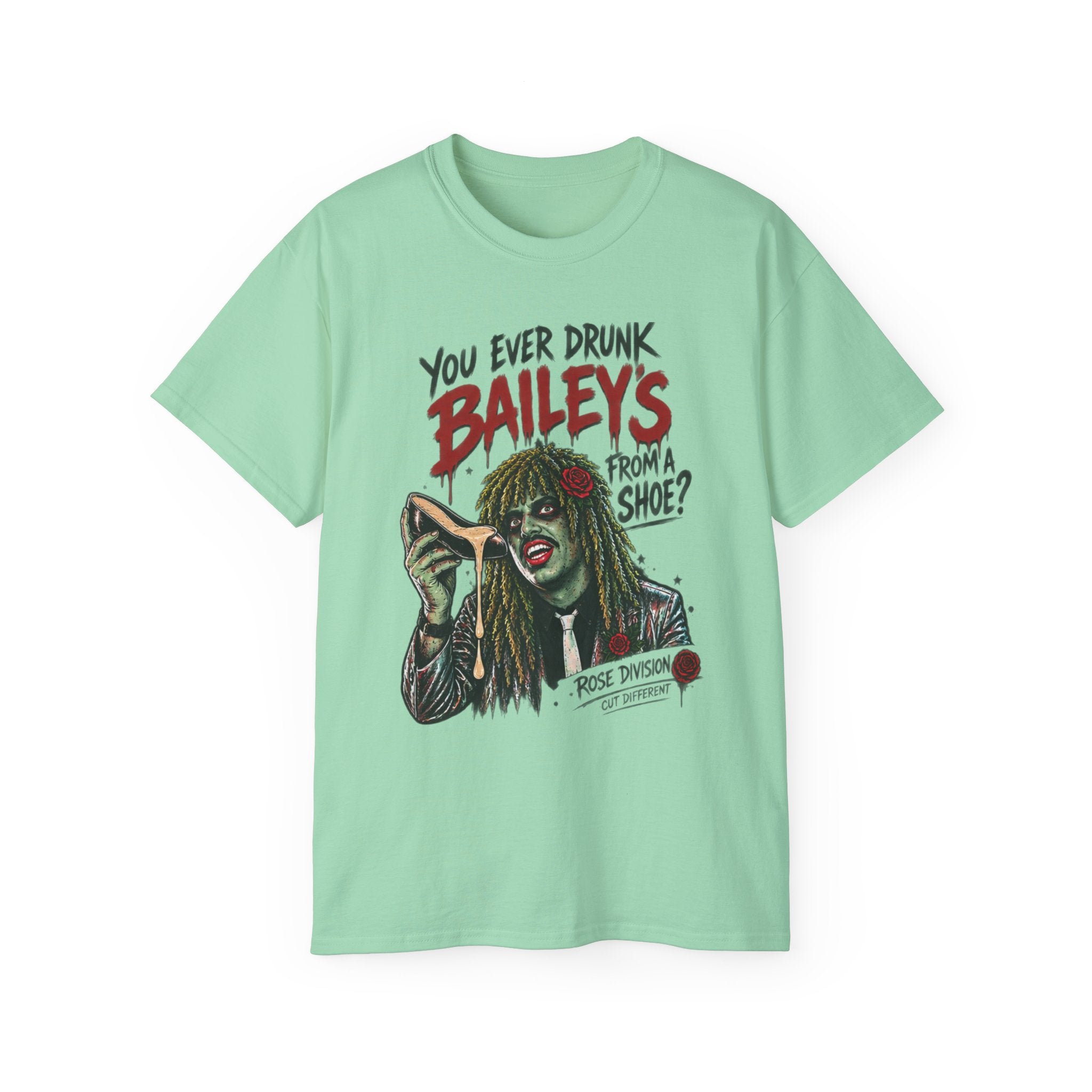 You ever drunk Baileys from a Shoe? Im Old Greg! Unisex Ultra Cotton Tee