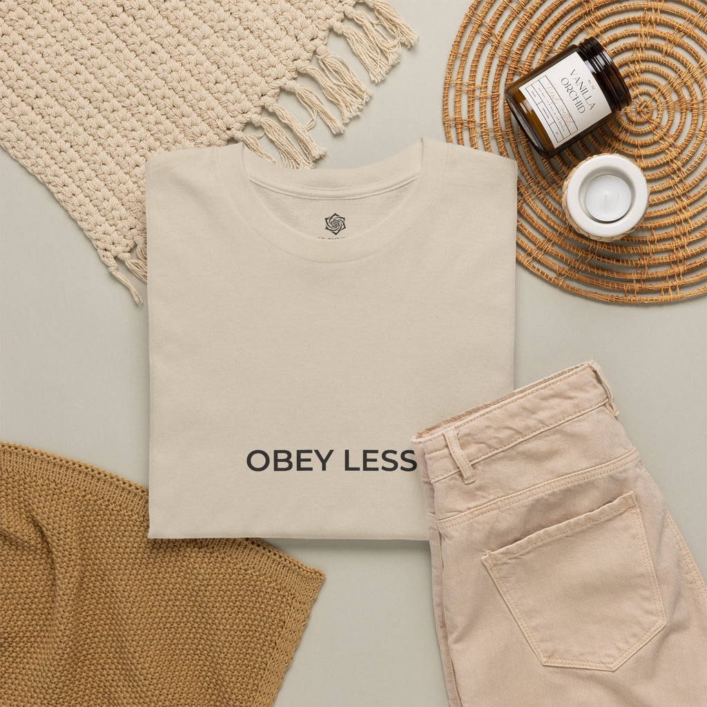 OBEY LESS. | Premium Unisex Tee